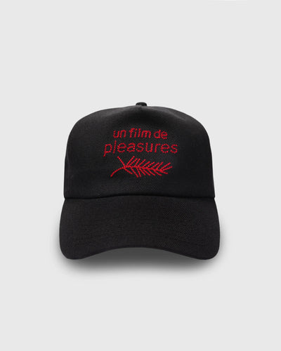 Pleasures Film Snapback – Black