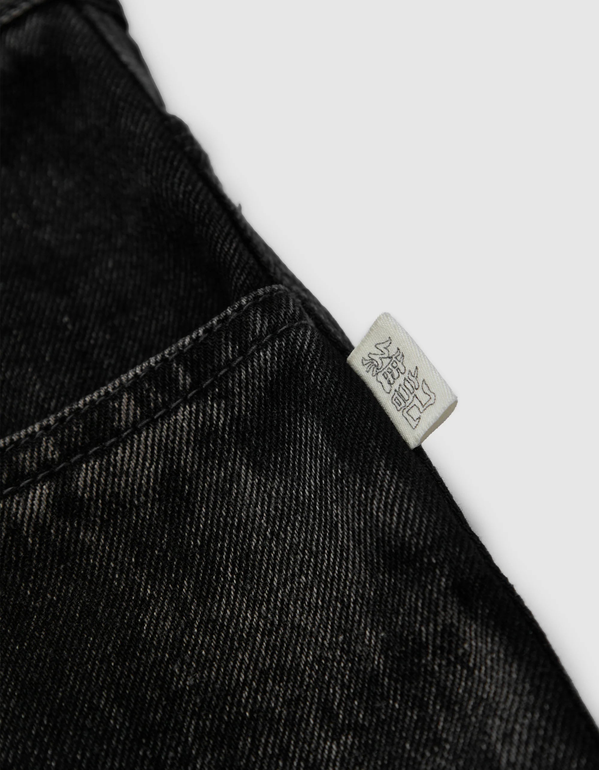 Victoria HK QH 5 Pocket Denim – Washed Black