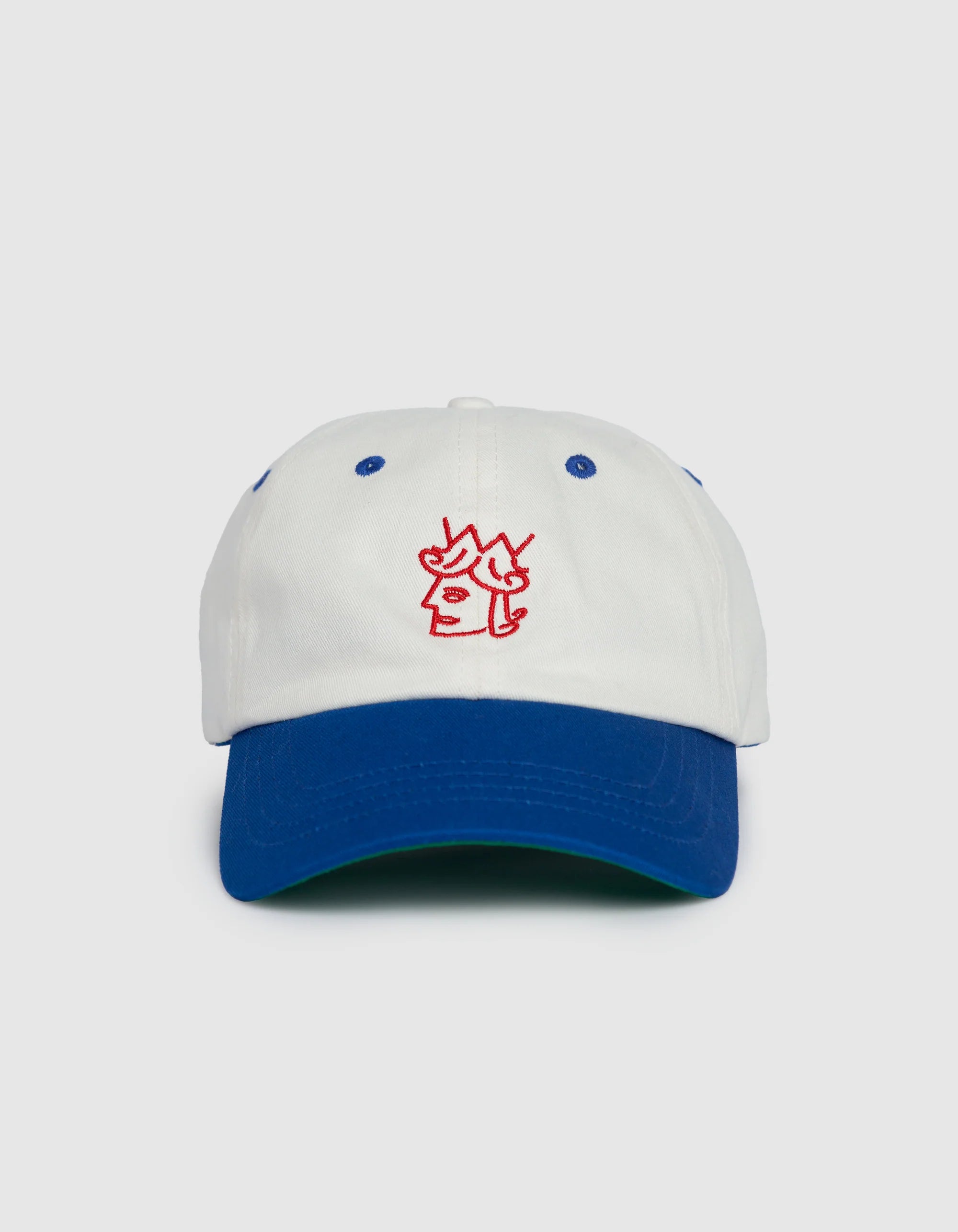 Victoria HK 2 Tone QH Logo Cap – White