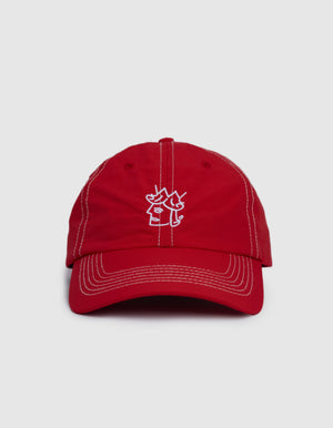 Victoria HK Nylon QH Logo Cap Red