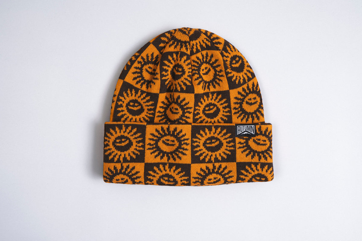 Autumn Newday Beanie in Brown