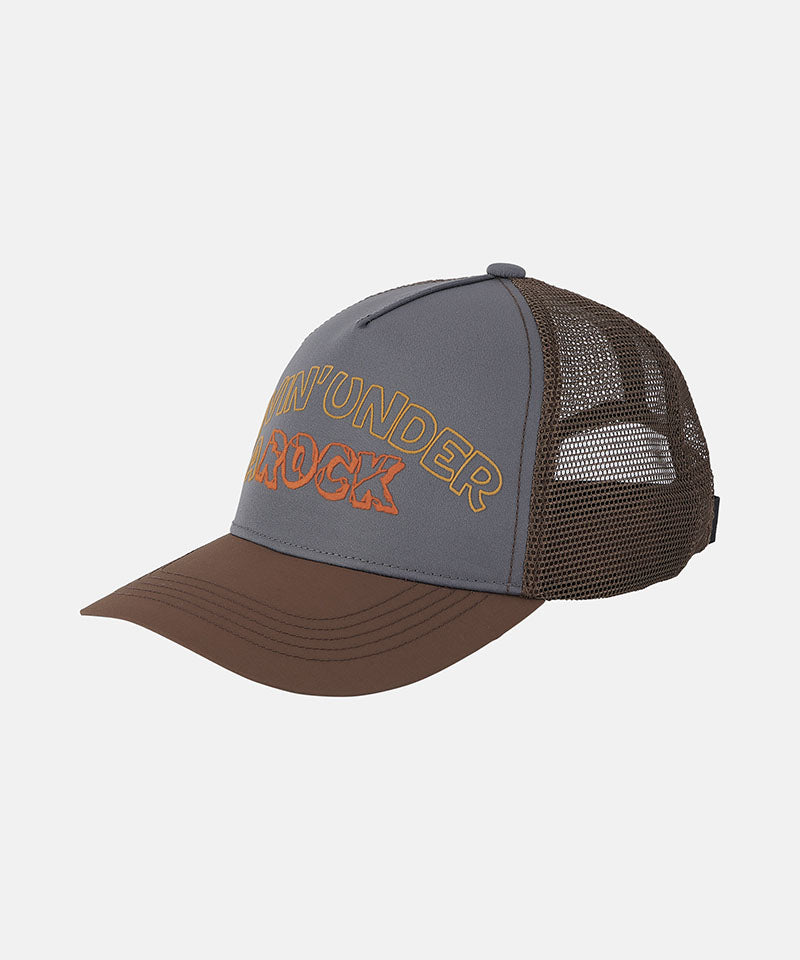 Gramicci Trucker Cap in Grey, front view