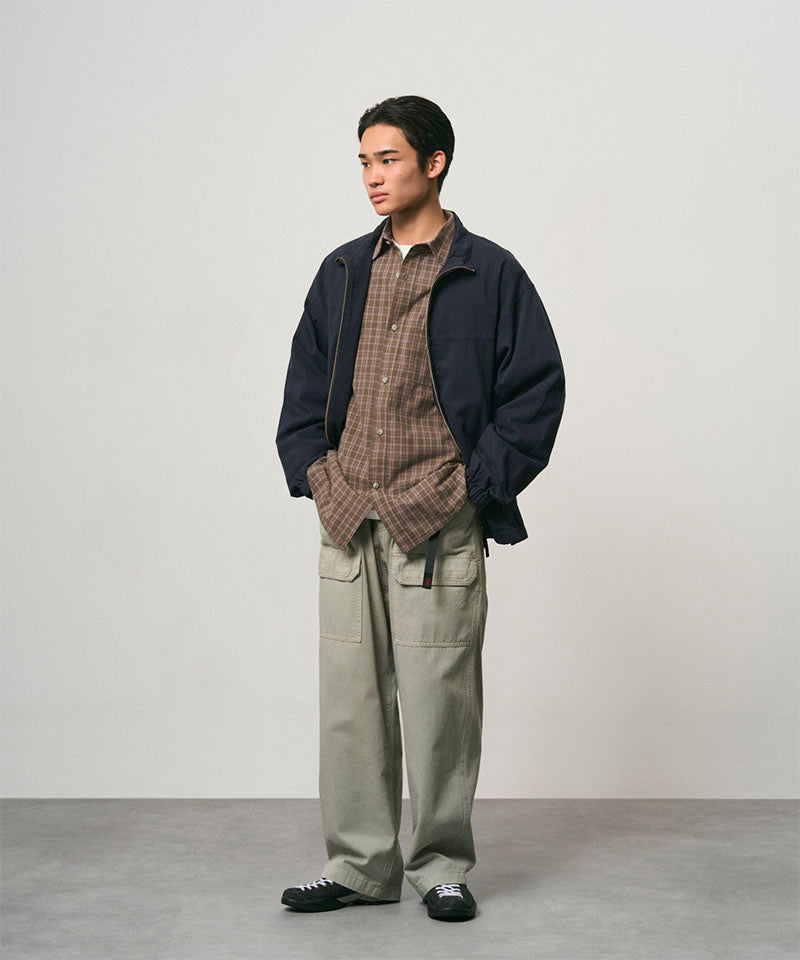 Gramicci EQT Pant in Dried Sage, on model