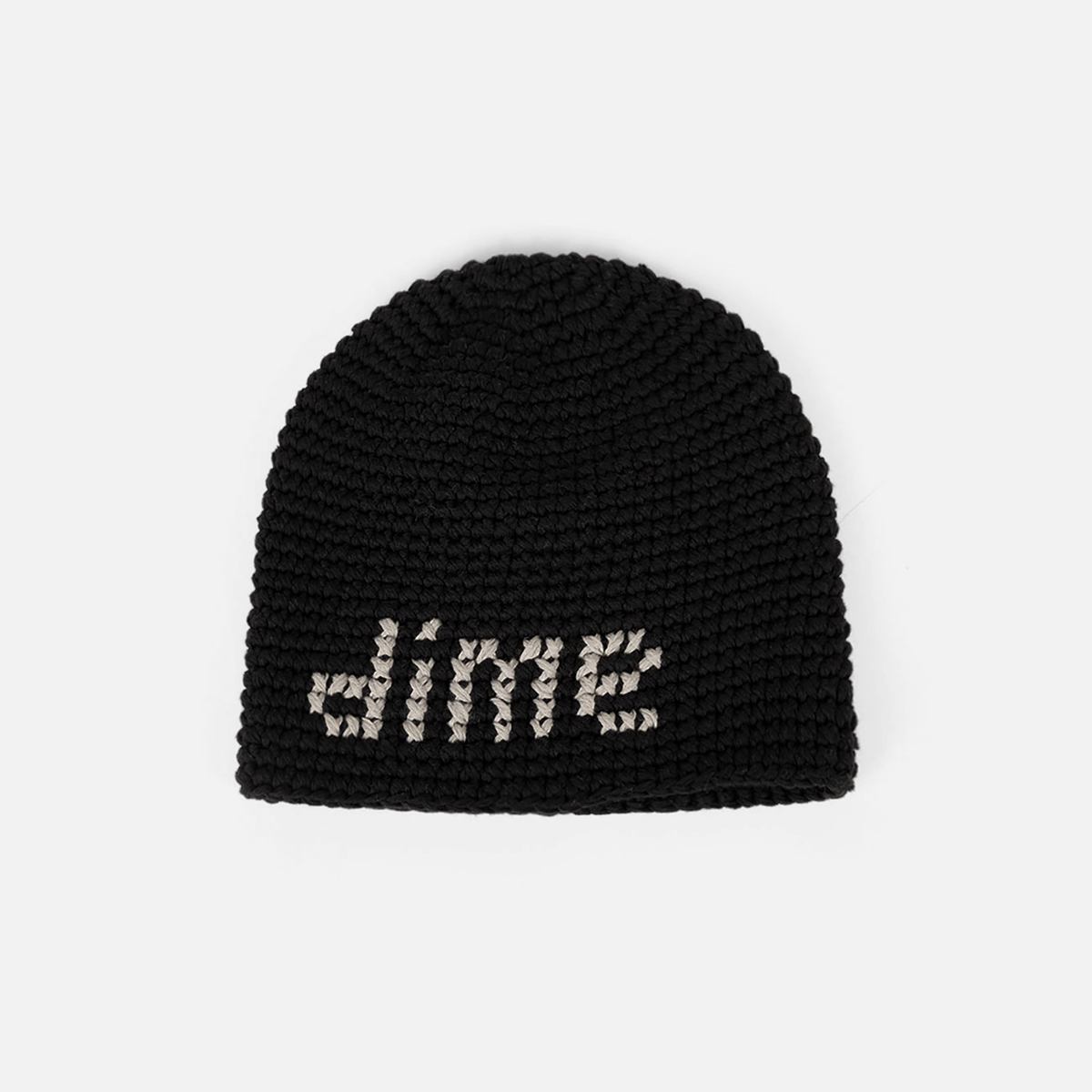 Dime MTL Crochet Skully Black — product shot