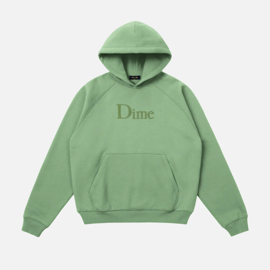 Dime MTL Classic Logo Hoodie Green