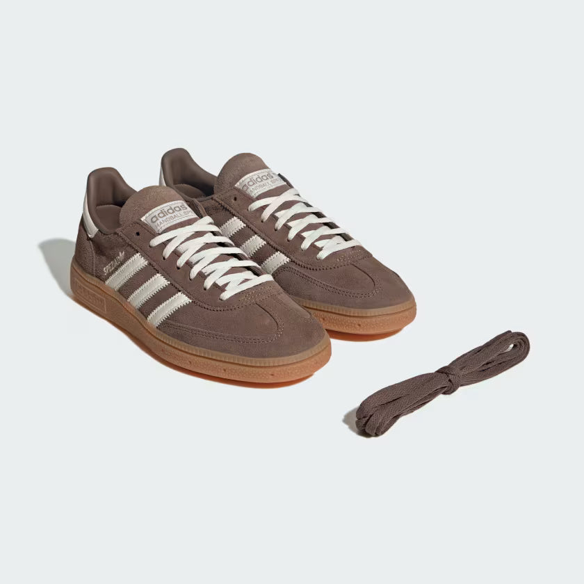 Adidas Originals Handball Spezial Shoes ā Brown Suede Both with laces