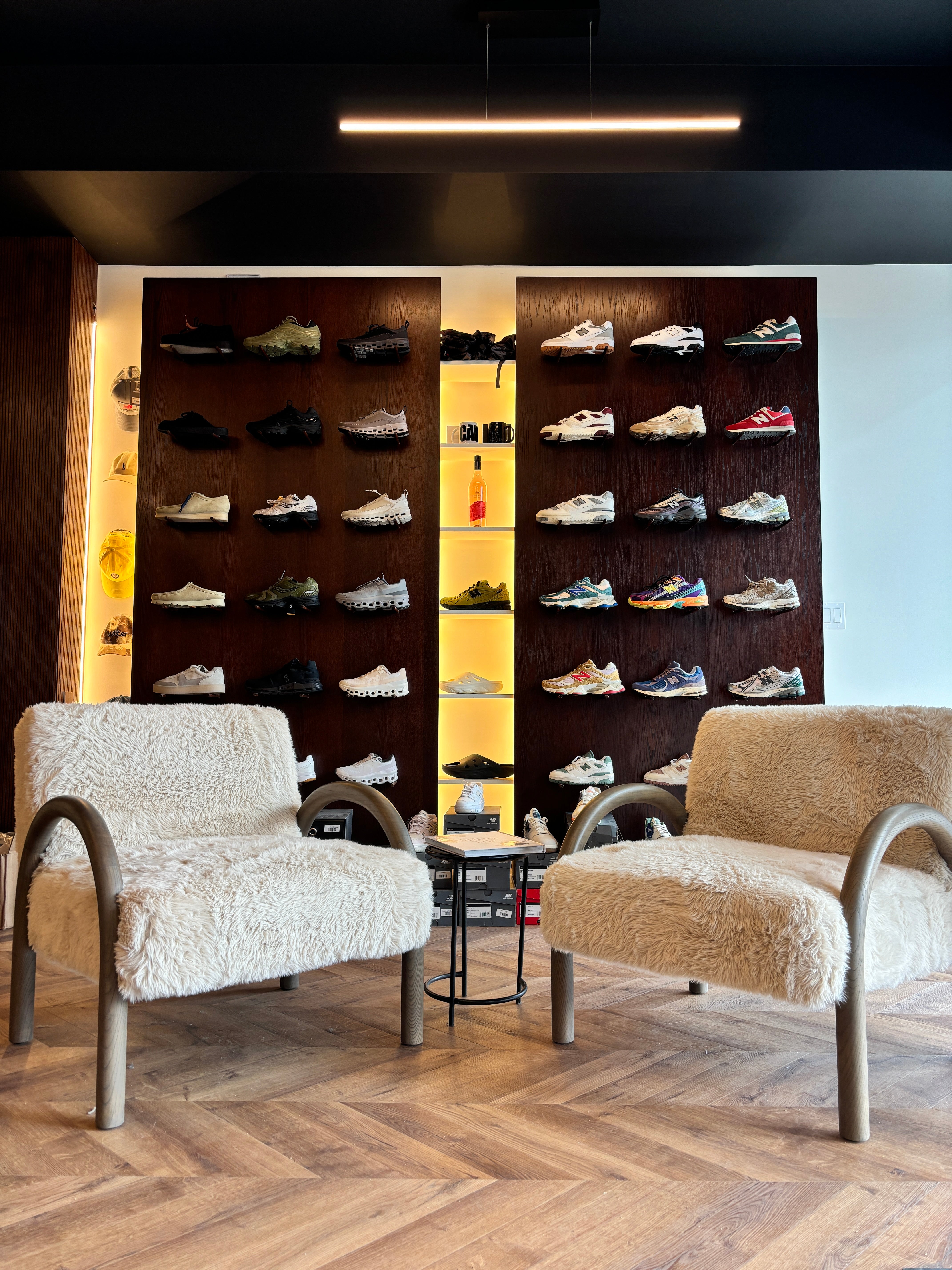 Gallery Streetwear Shoe wall In Kelowna BC Canada