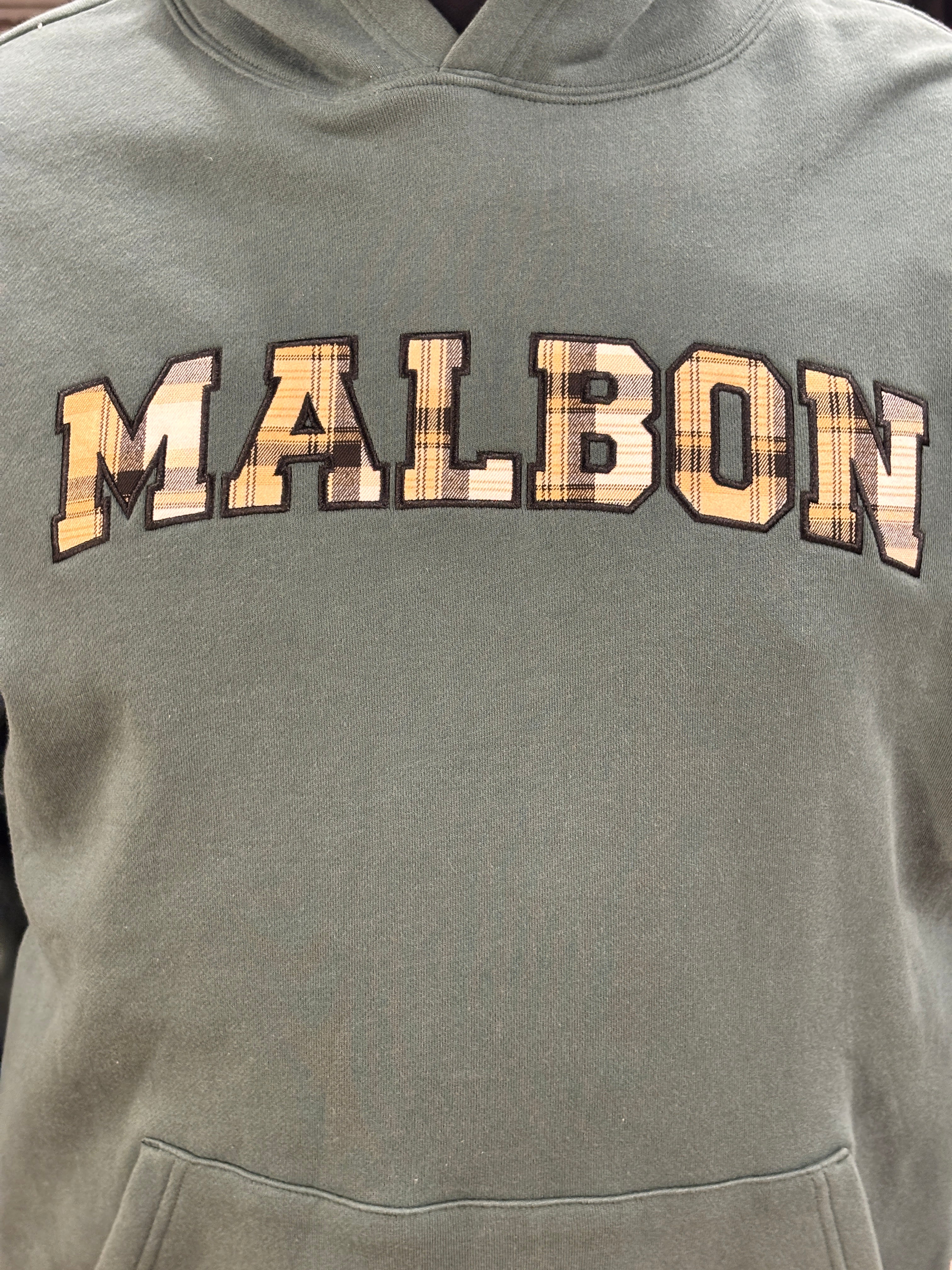 Malbon Golf Preston Fesque Hoodie - Forest