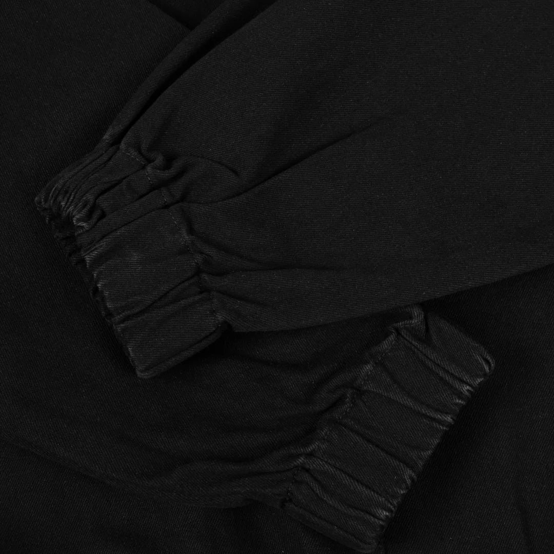 Dime MTL Hooded Denim Jacket Black