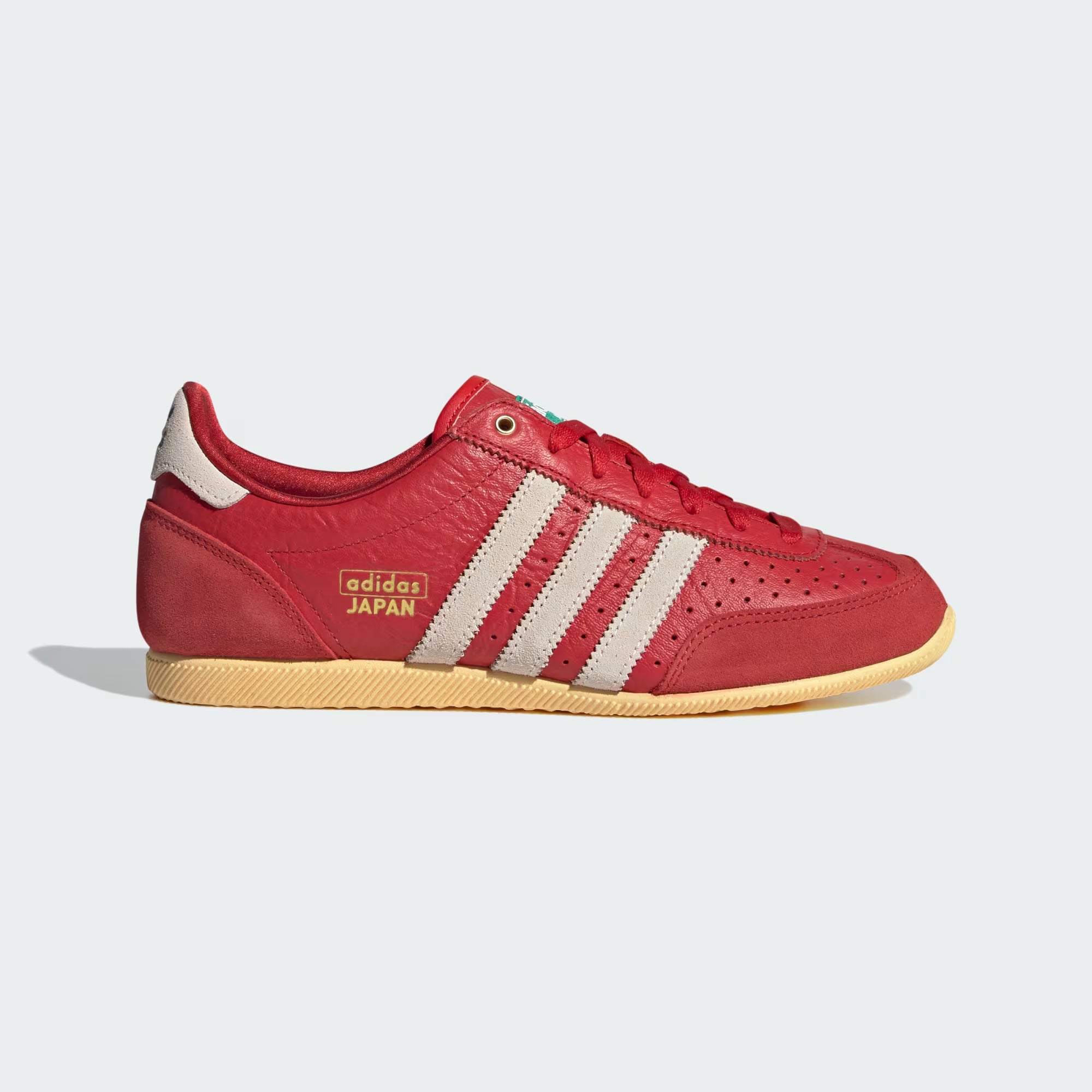Adidas Womenâs Japan Shoe - Red now available at Gallery Streetwear Canada, Kelowna's only place to get limited Adidas shoes