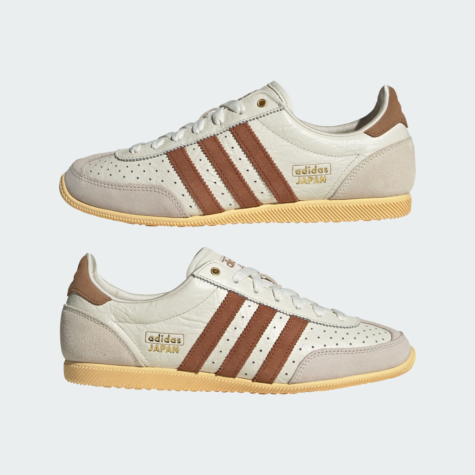 Adidas Women's Japan Off White Dusky Bronze worn on foot