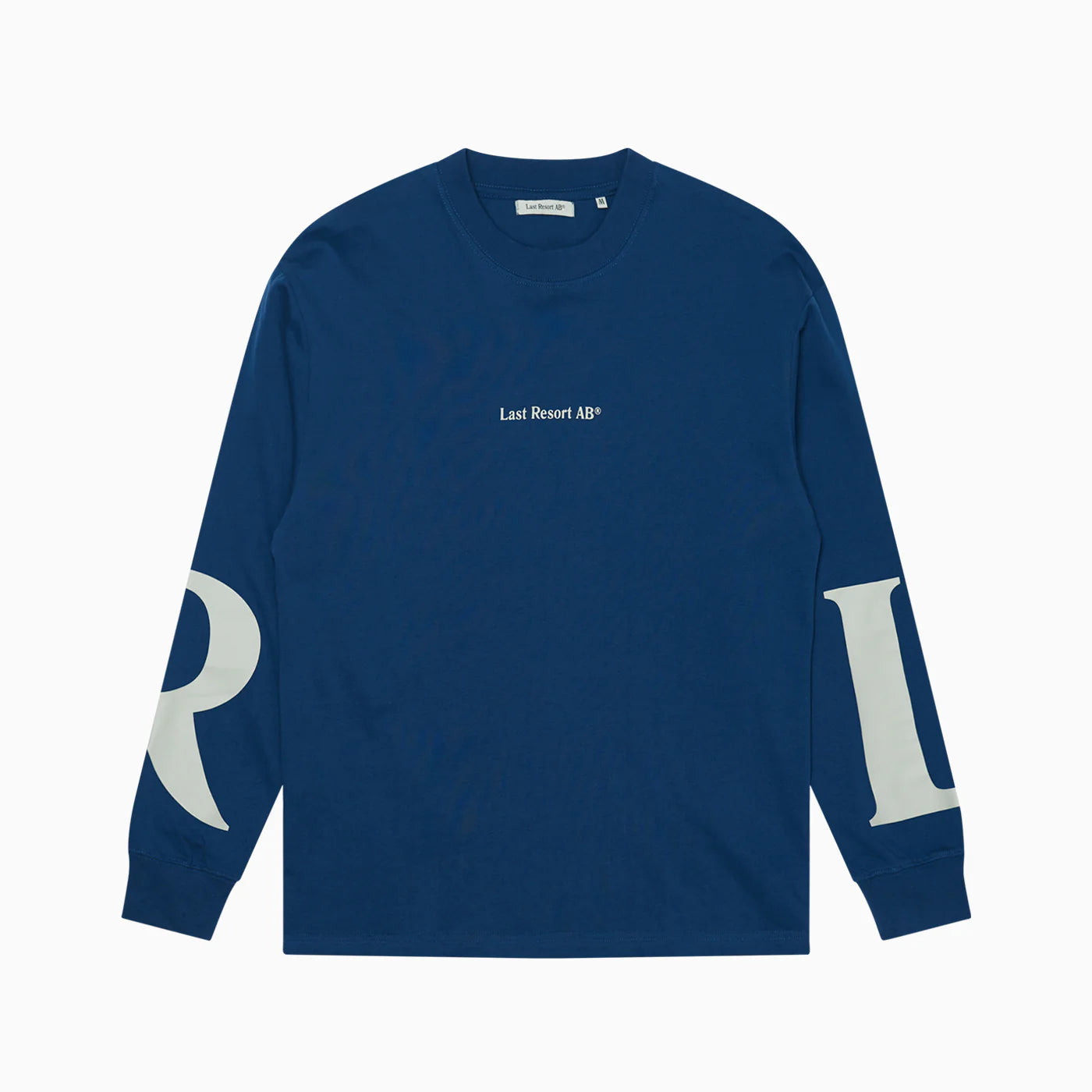 Last Resort AB LR LS Tee Mid Blue