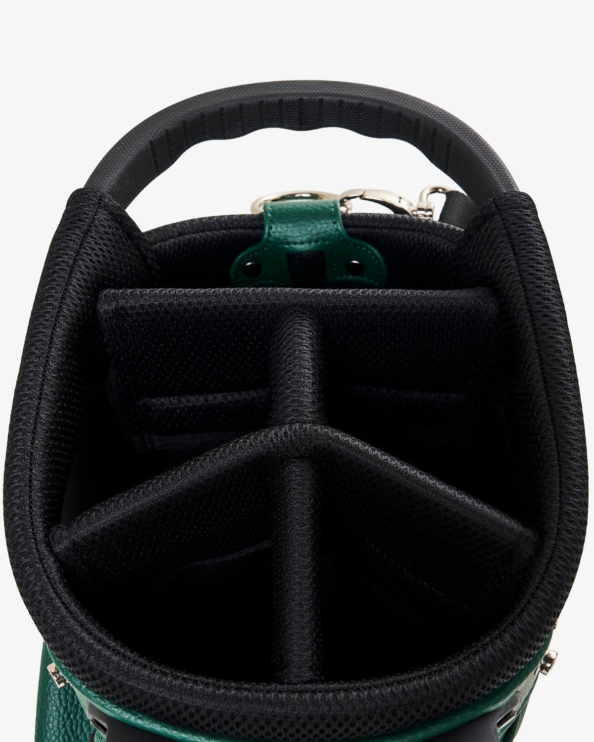 Malbon Golf Cart Bag forest, base and legs
