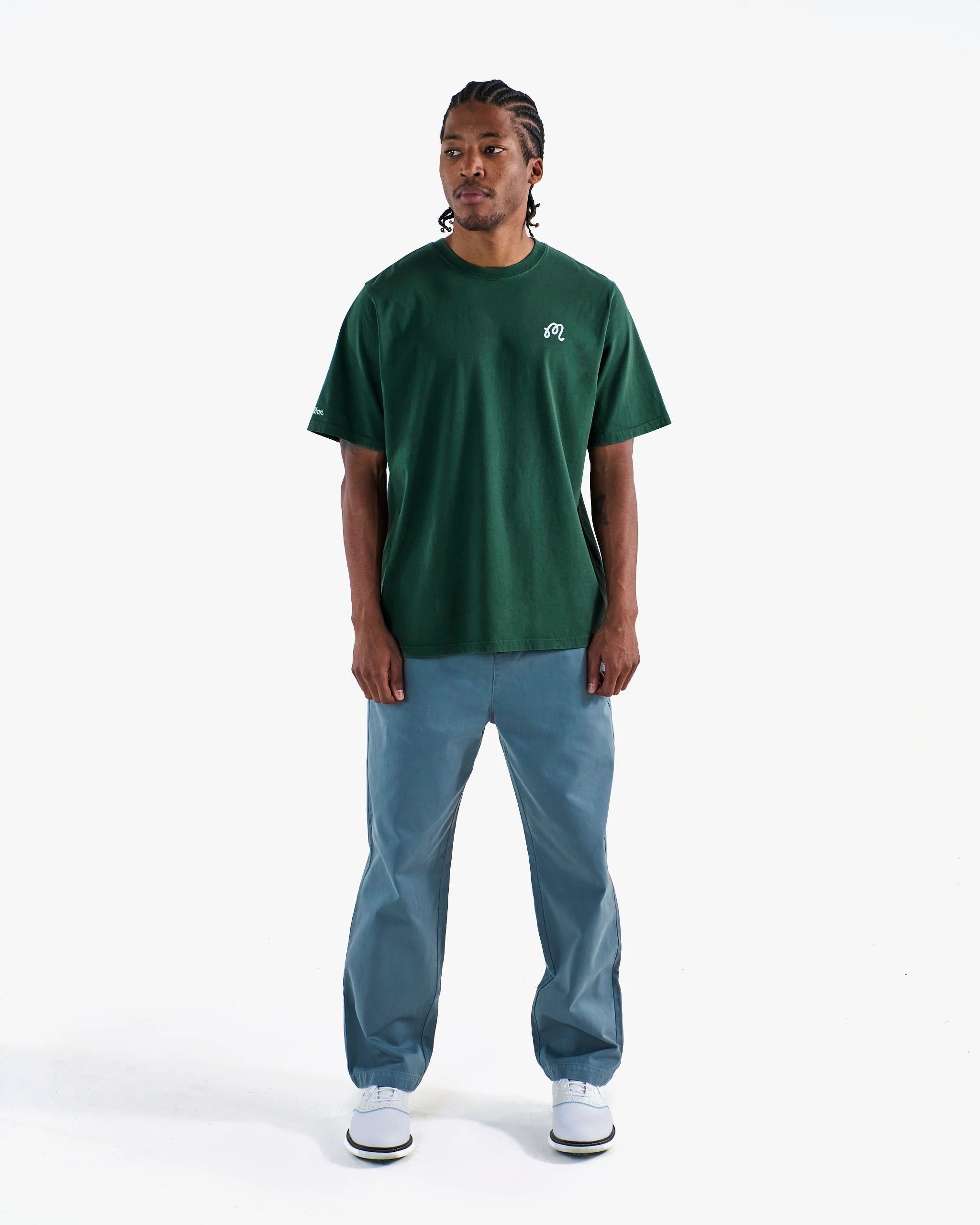 Malbon Golf Bermuda Tee – Forest