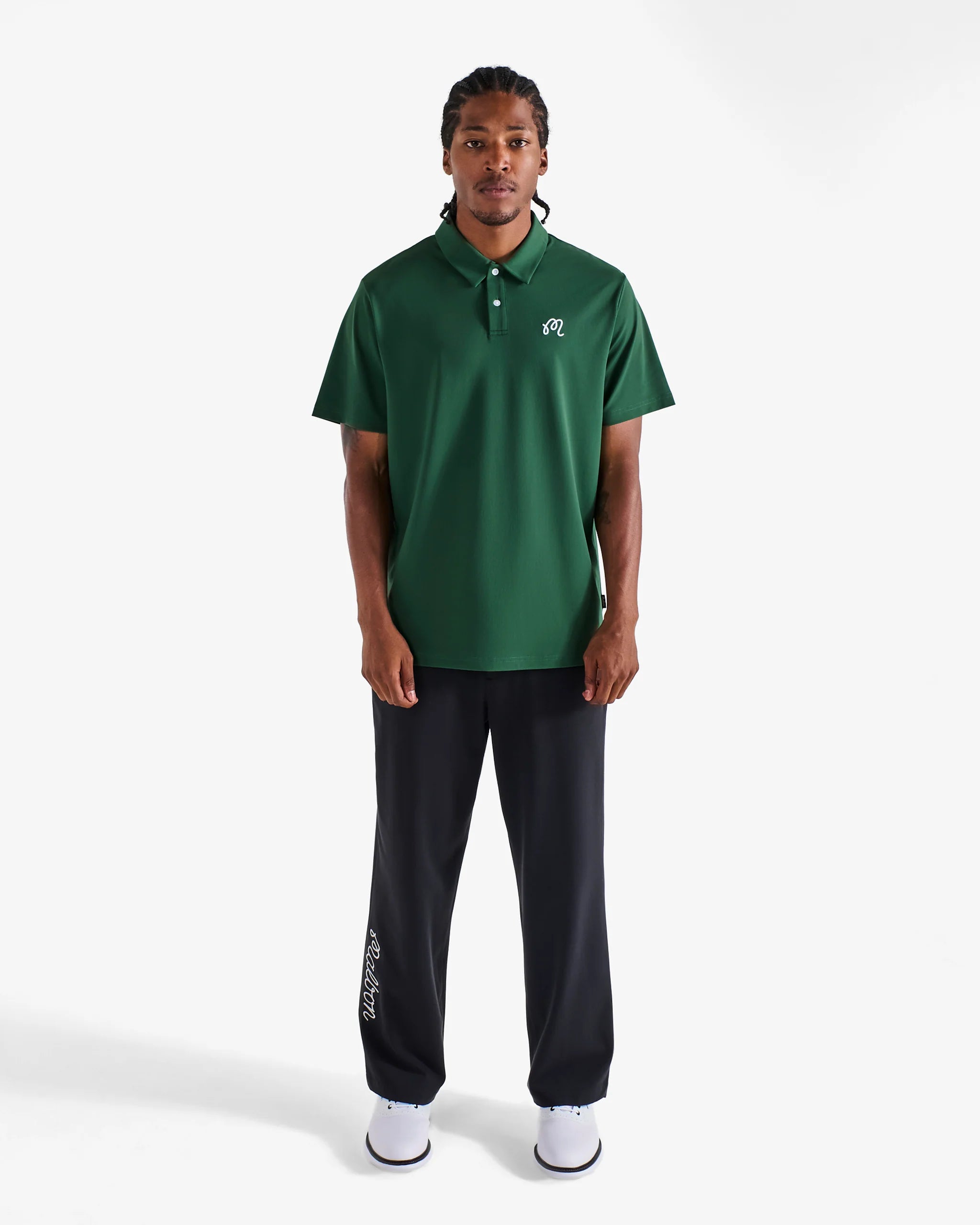 Malbon Golf Fairway Polo Forest