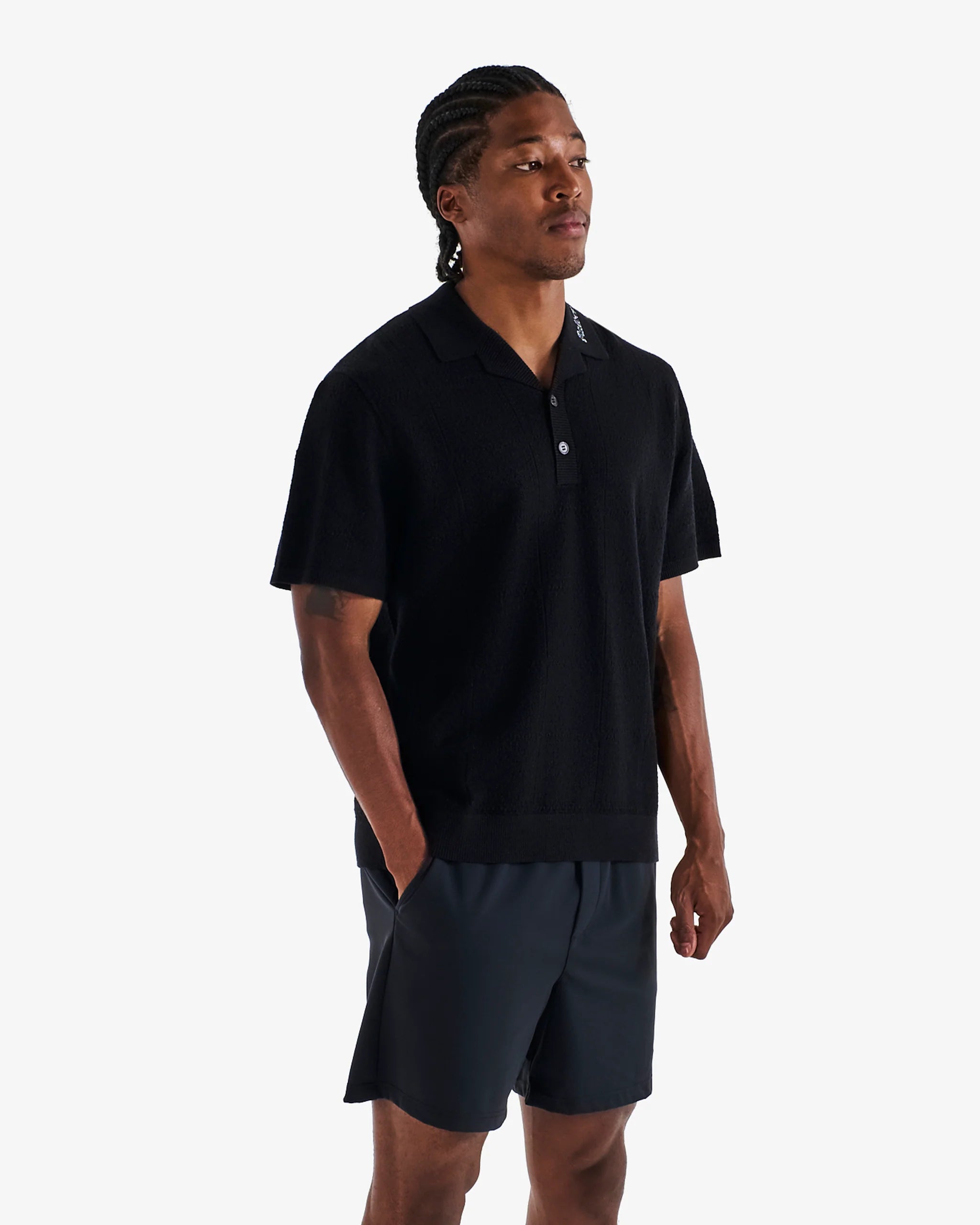 Malbon Golf Scooter Coolcore Short Black