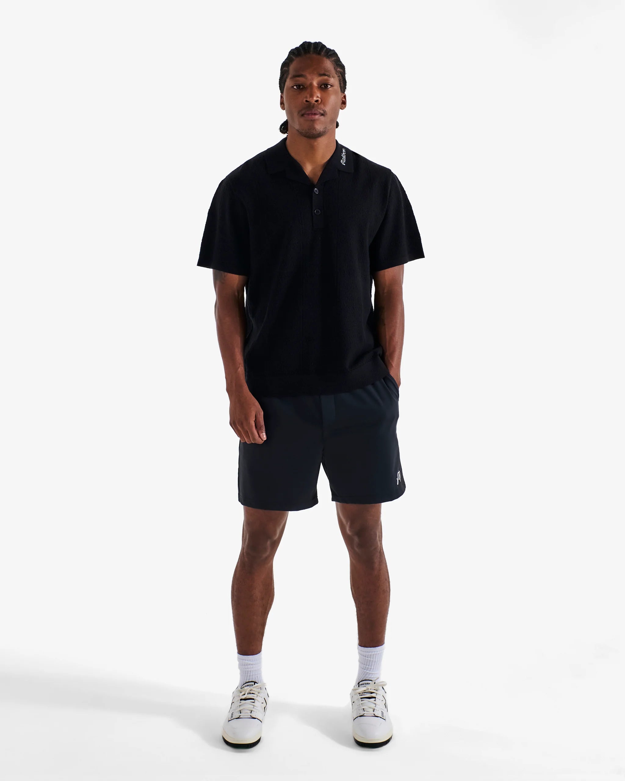 Malbon Golf Scooter Coolcore Short Black