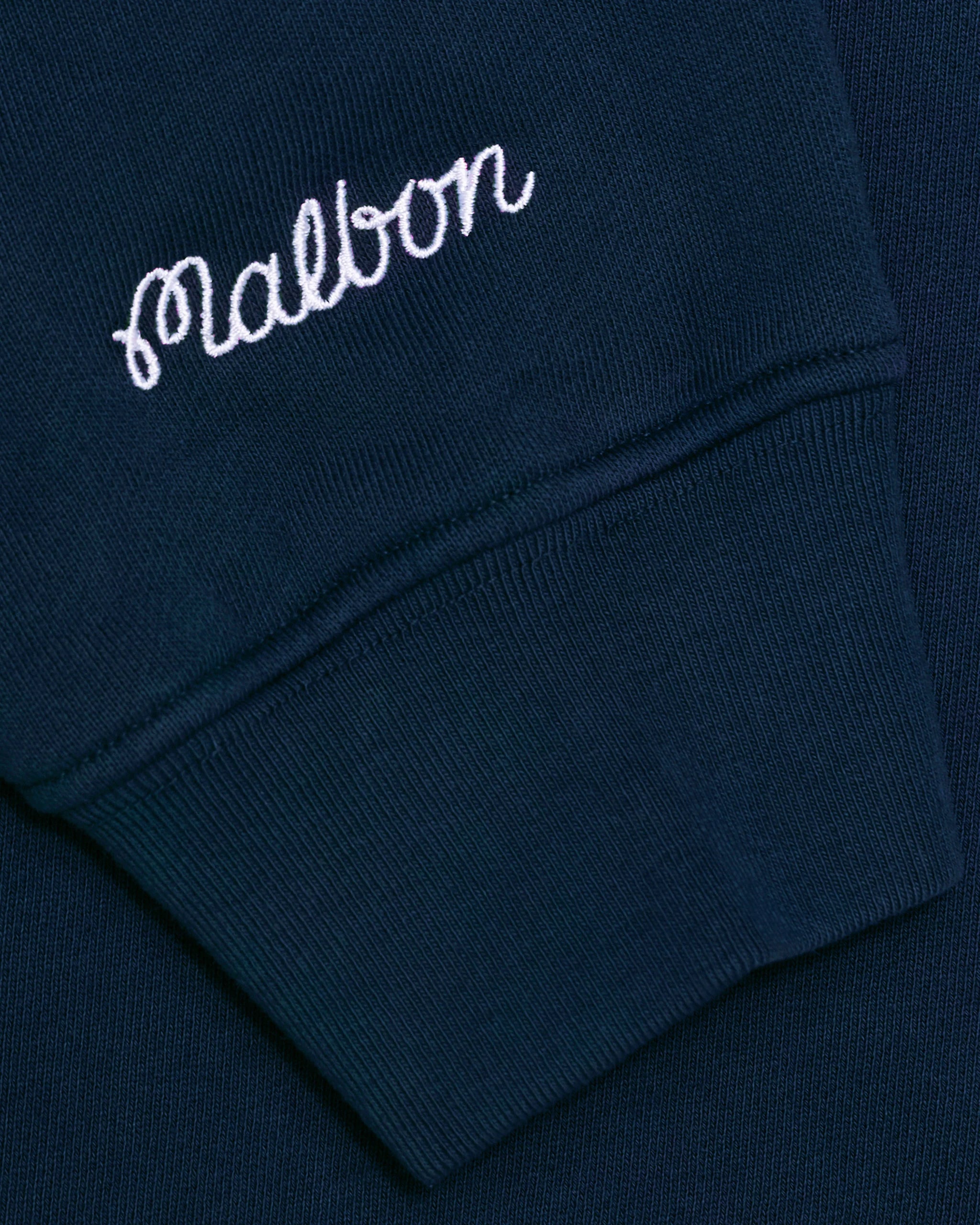Malbon Golf Range Cooper Sweatshirt Navy Crewneck