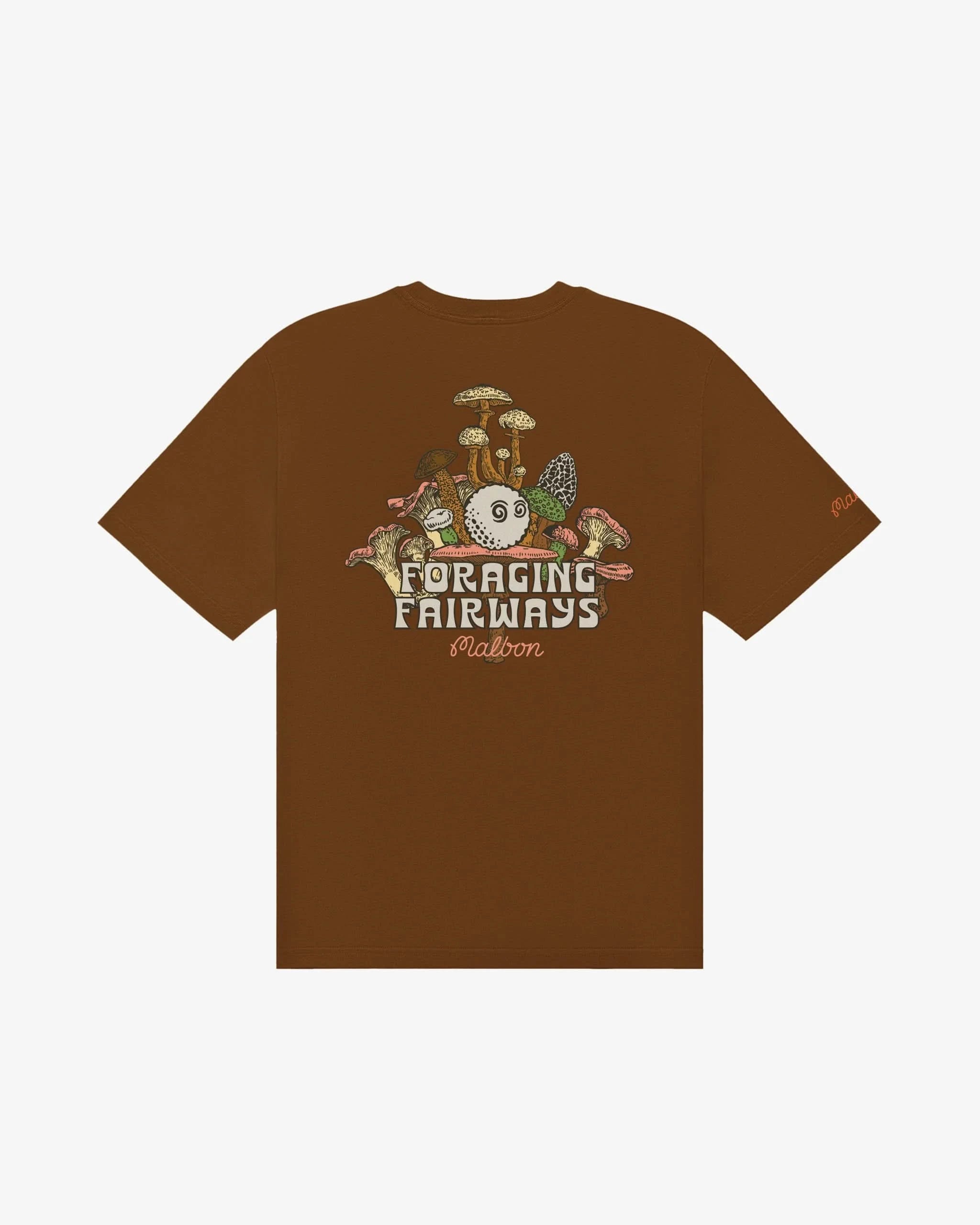 Malbon Golf Bermuda Foraging Tee – Pecan