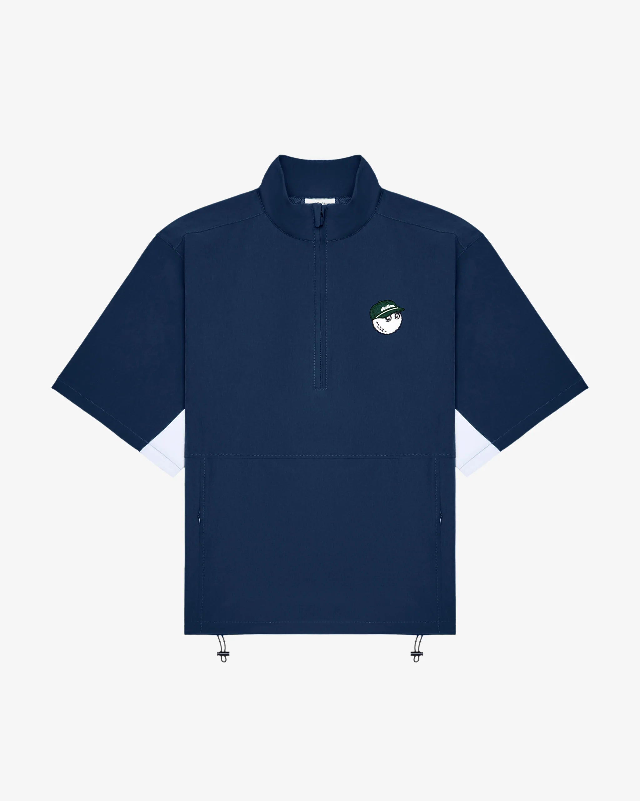 Malbon Golf Pine Windshirt – Navy