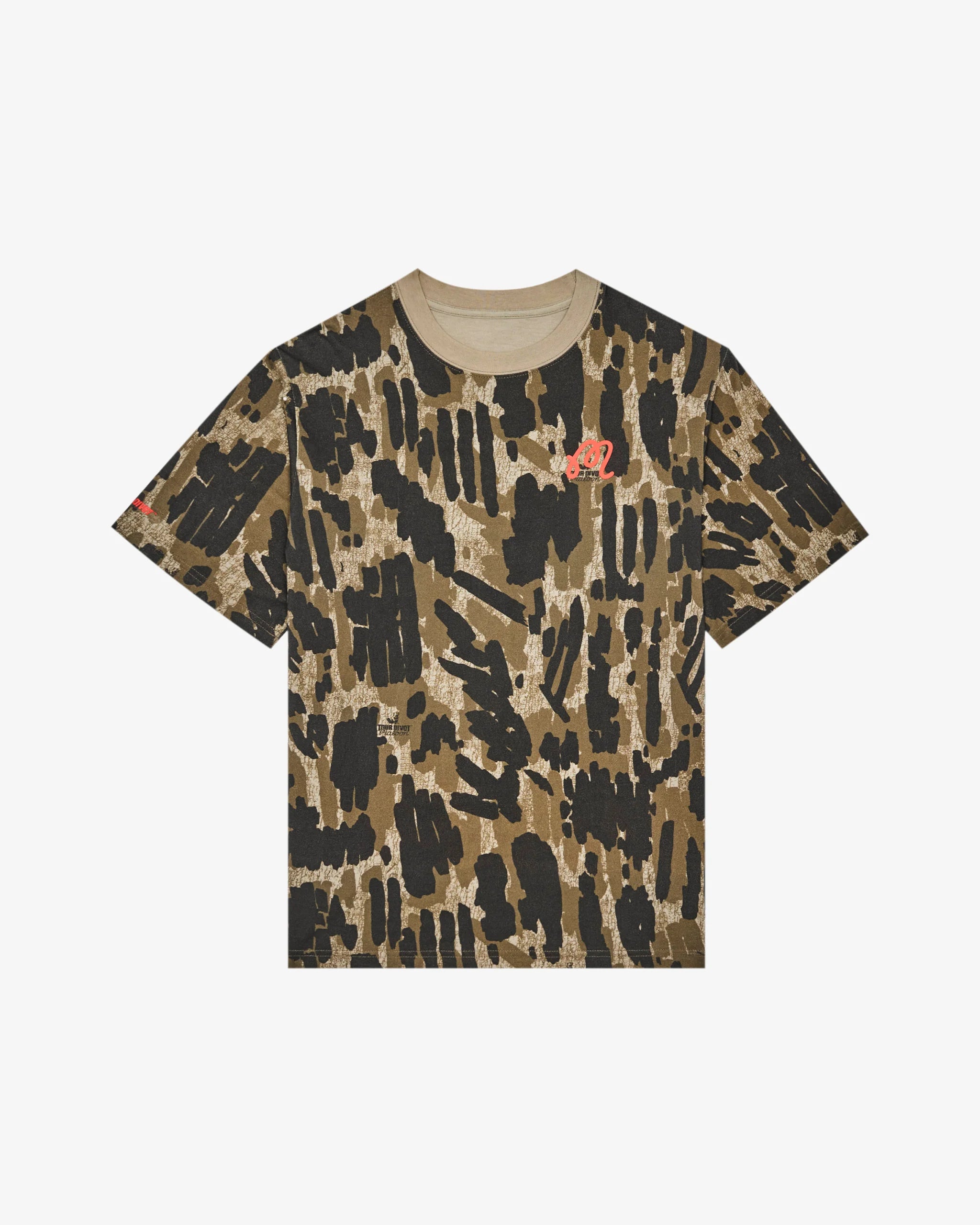 Malbon Golf Bermuda Tee Tour Divot Camo
