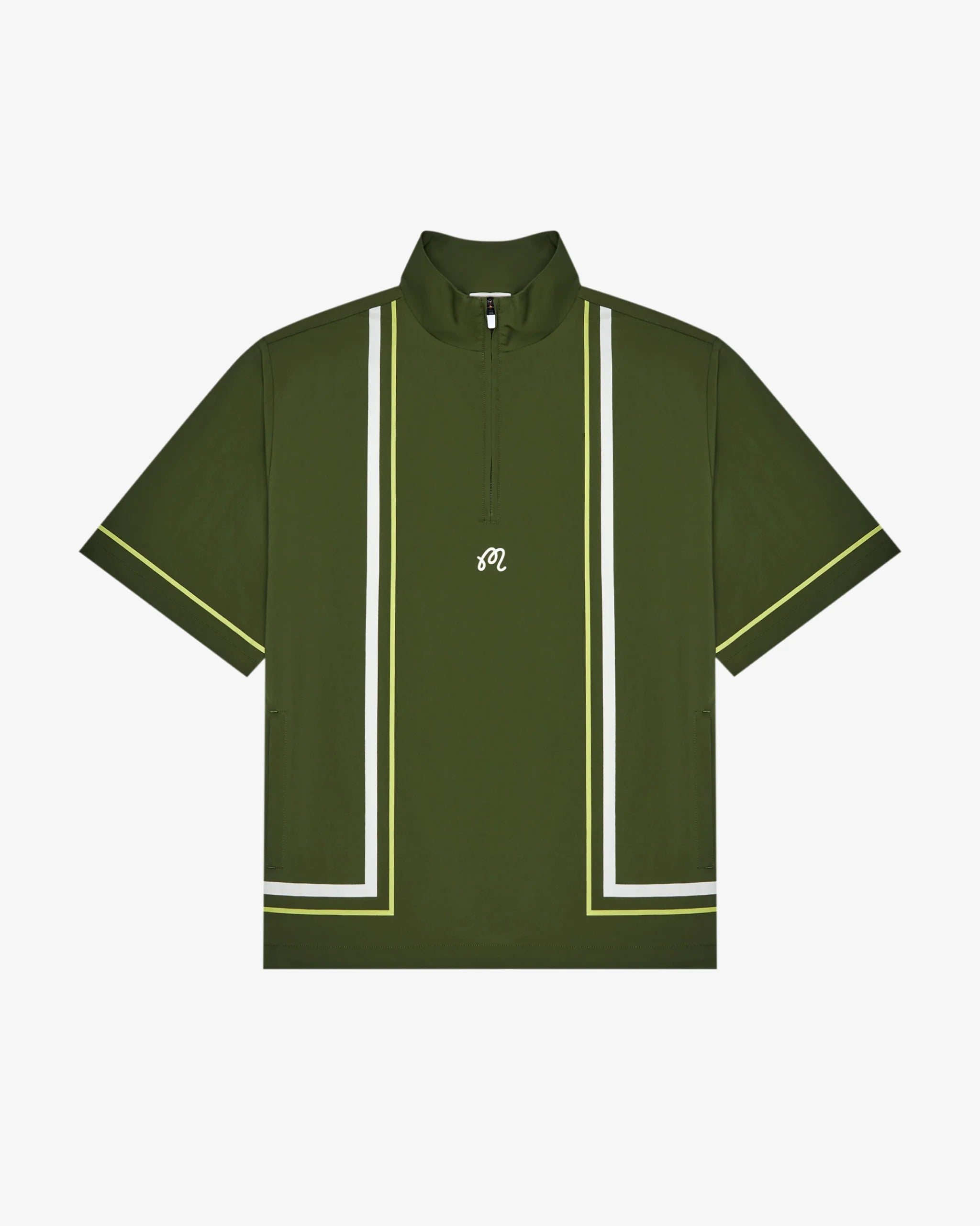 Malbon Golf Playa Windshirt Green