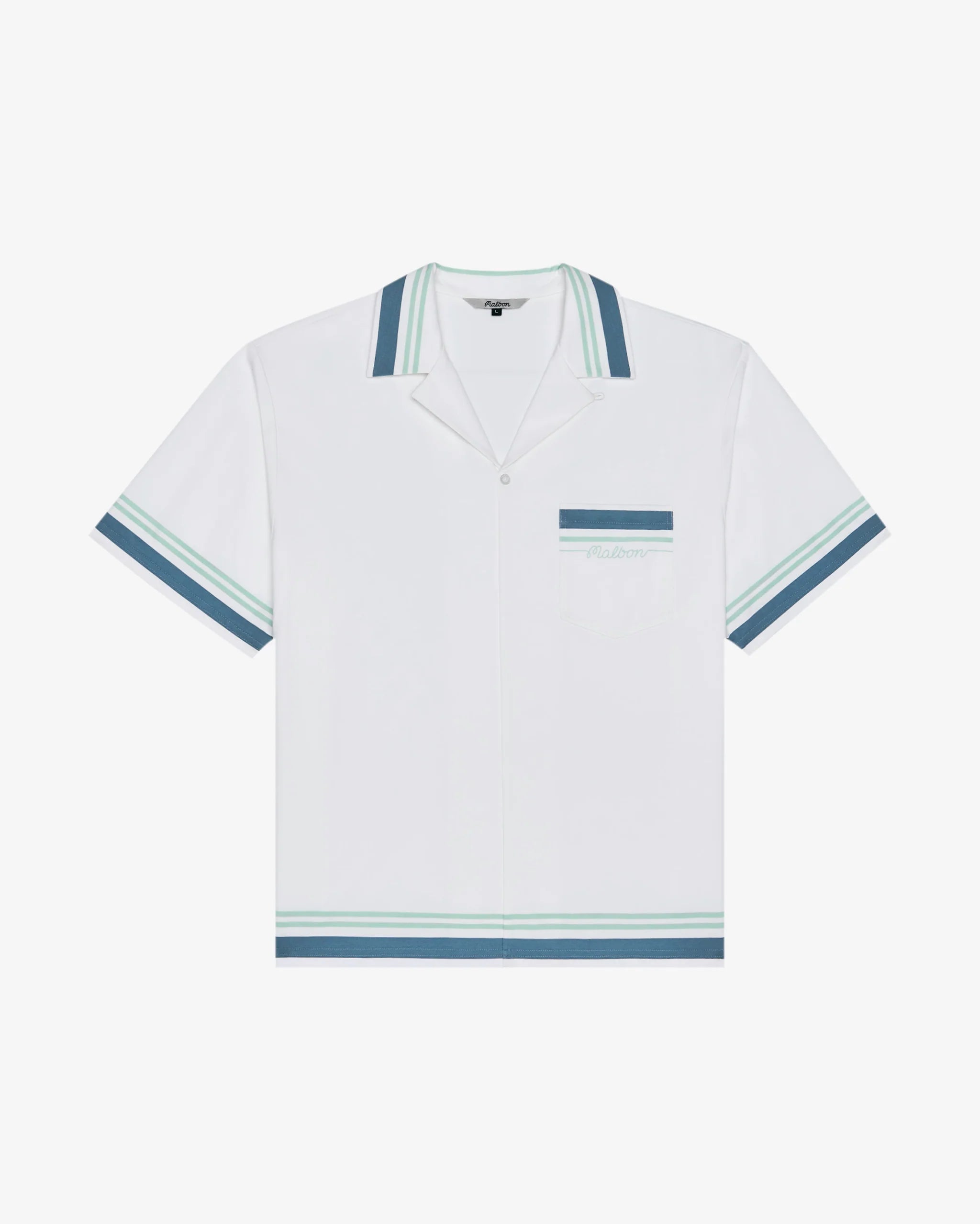 Malbon Golf Ventura Camp Shirt