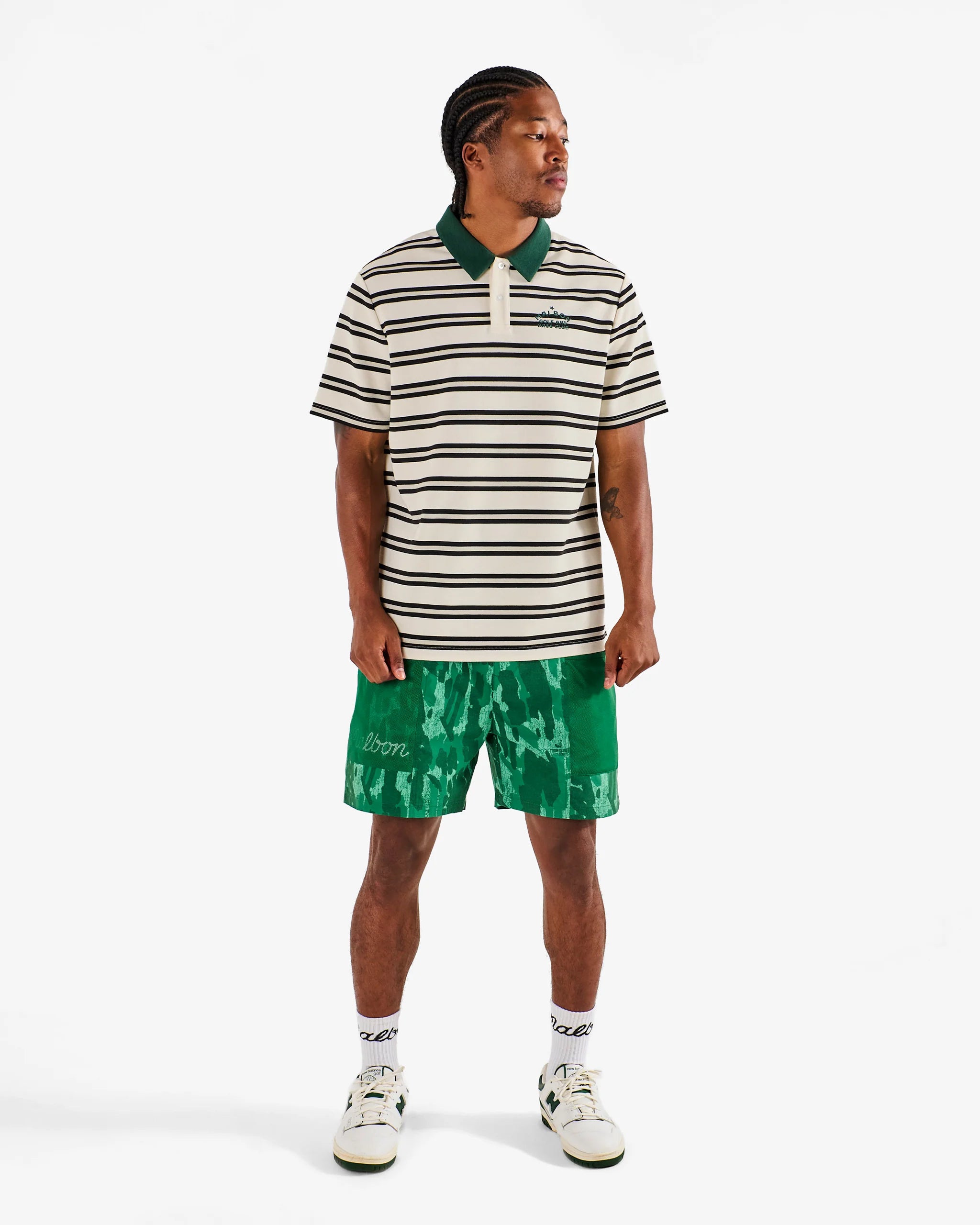 Malbon Golf Fairway Bass Club Polo