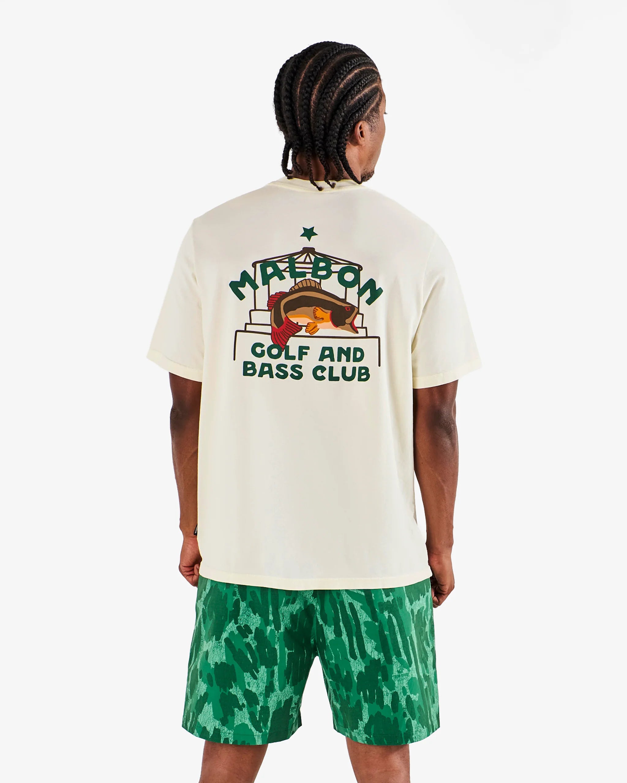Malbon Golf Vista Bass Club Tee