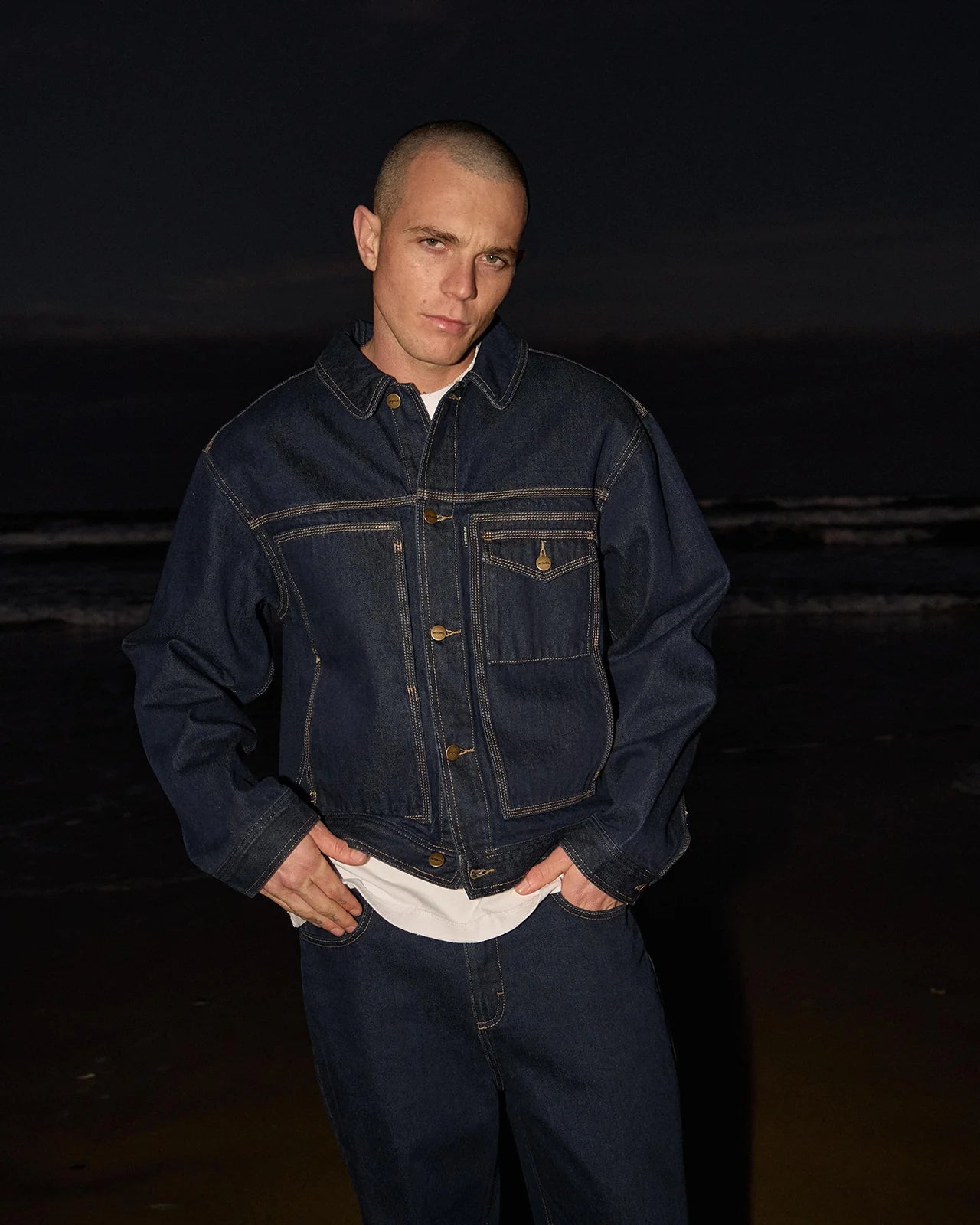 Afends Yukon Denim Jacket – Ink