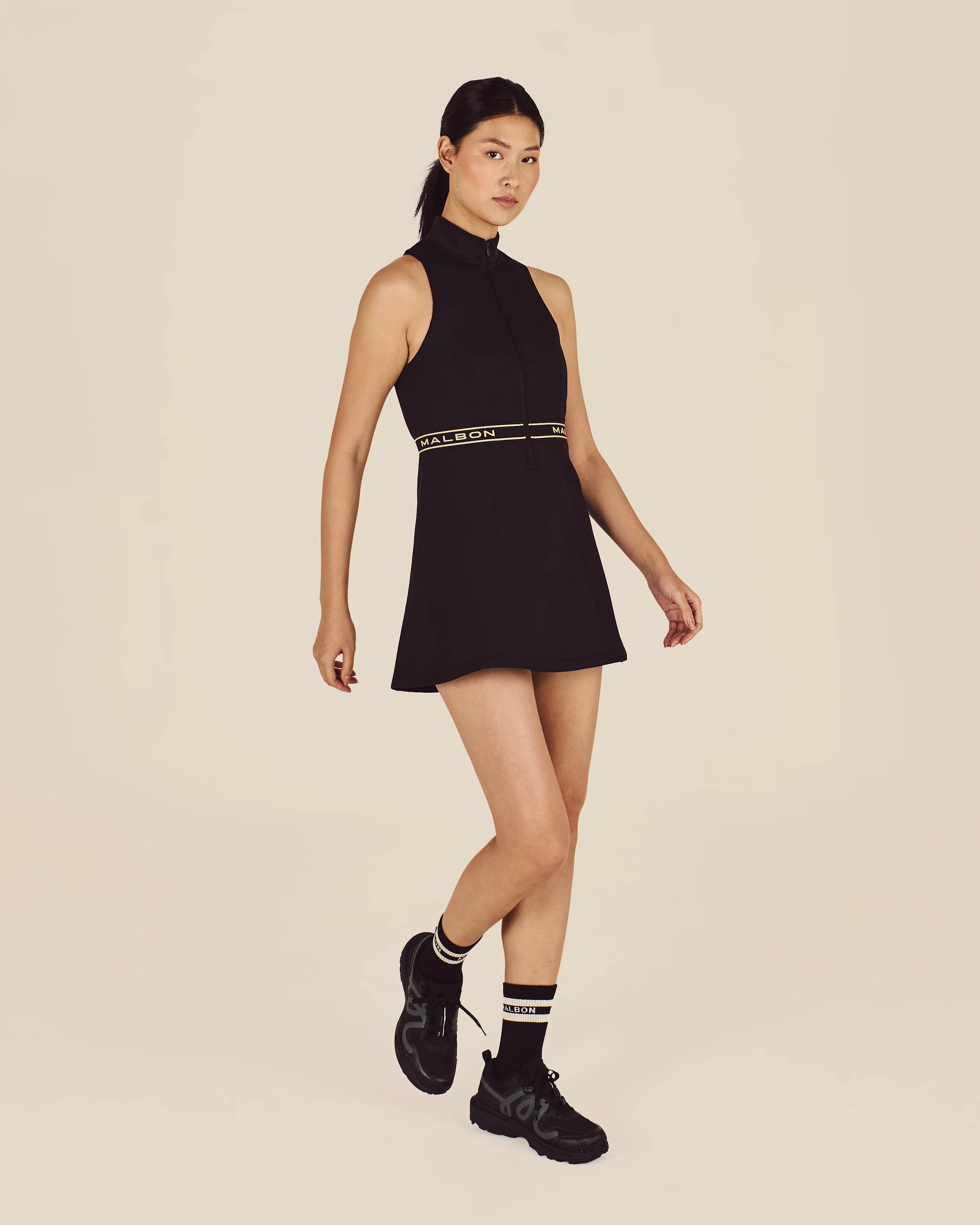 Malbon Golf Kaleen Dress Black