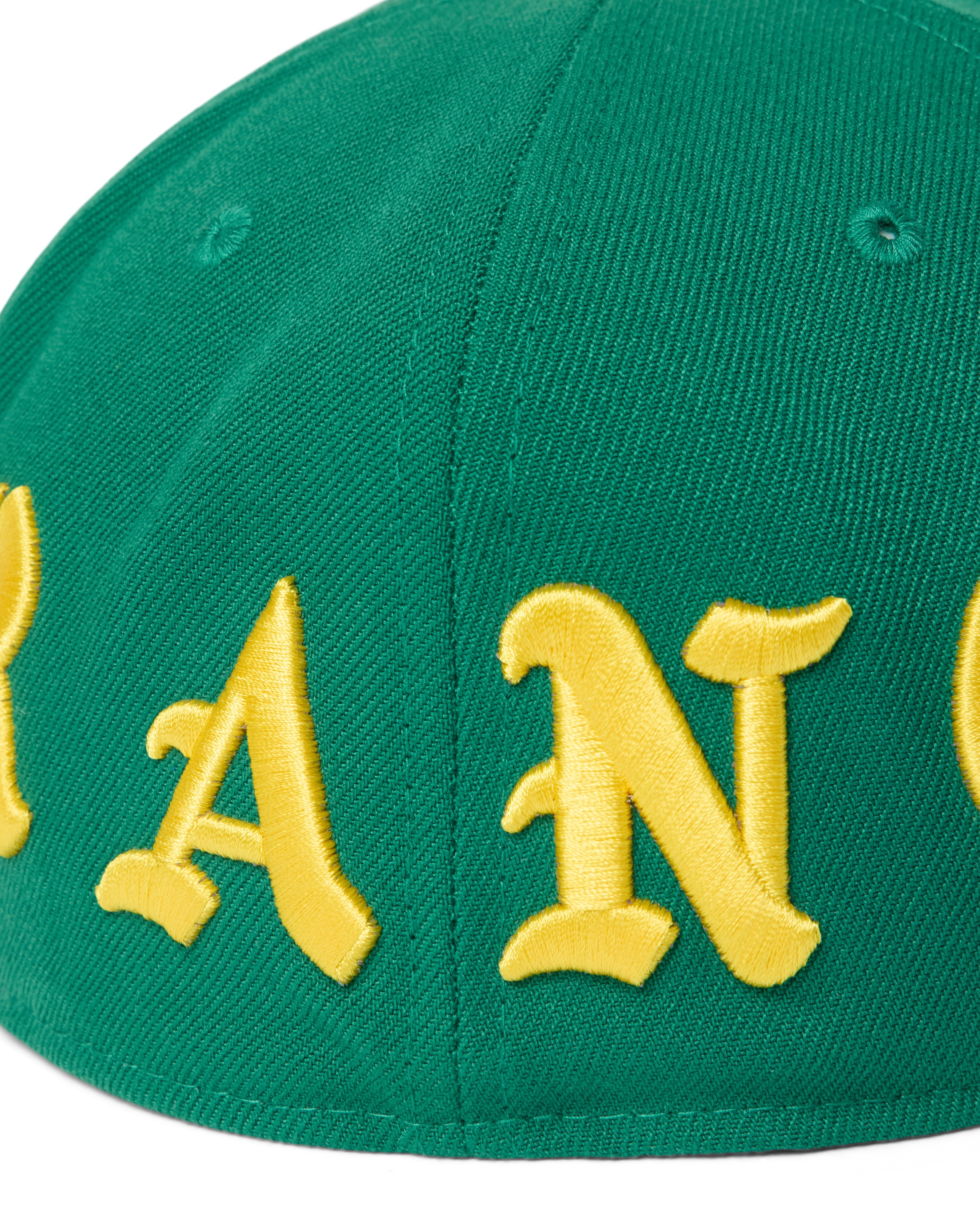 Born X Raised Paranoia Rocker Fitted - Kelly Green / Yellow - detail 2