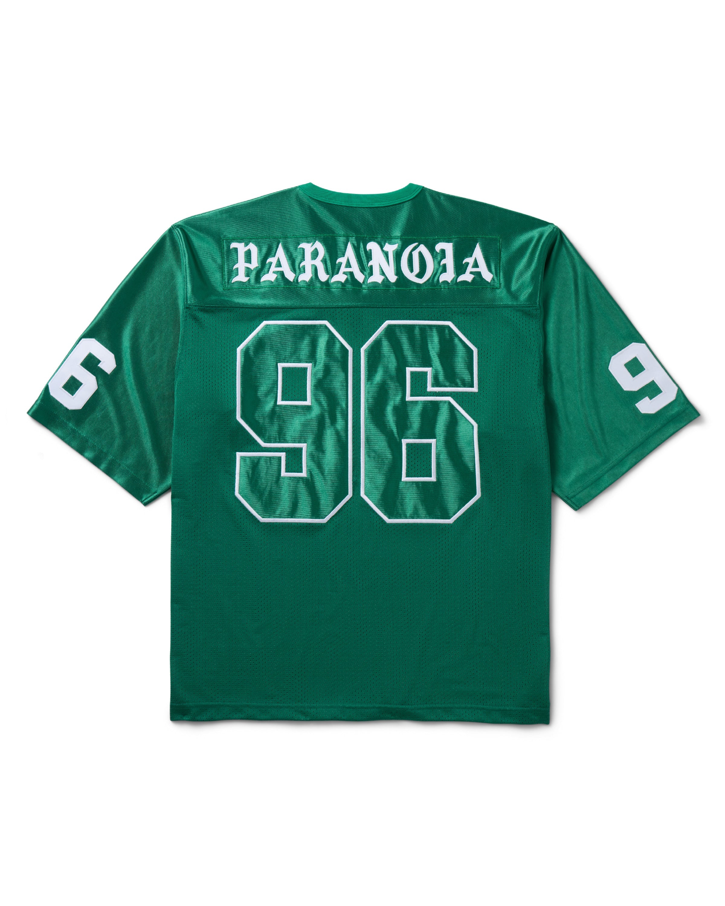 Born X Raised Paranoia Football Jersey - Kelly Green - back