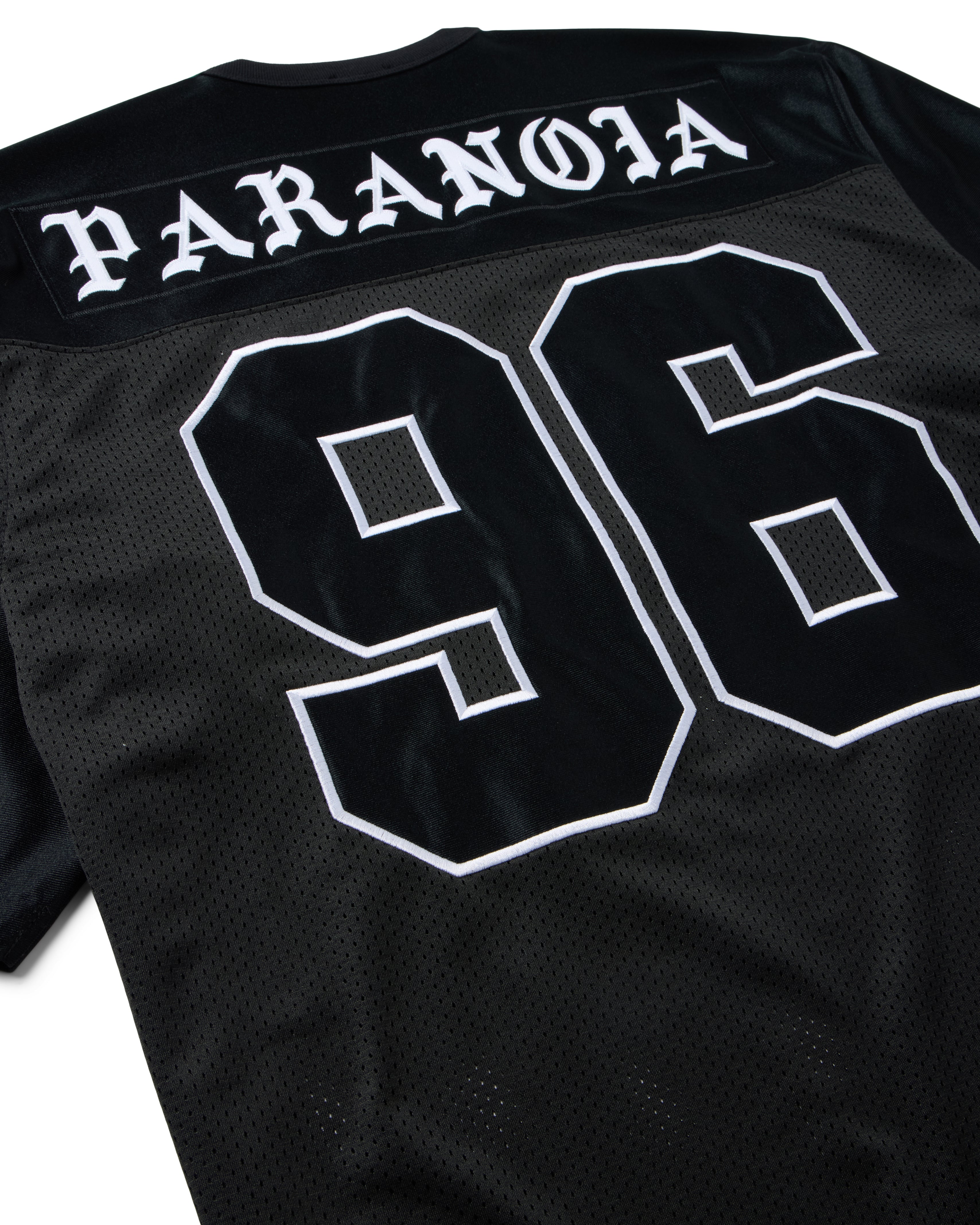 Born X Raised Paranoia Football Jersey - Black - detail 2