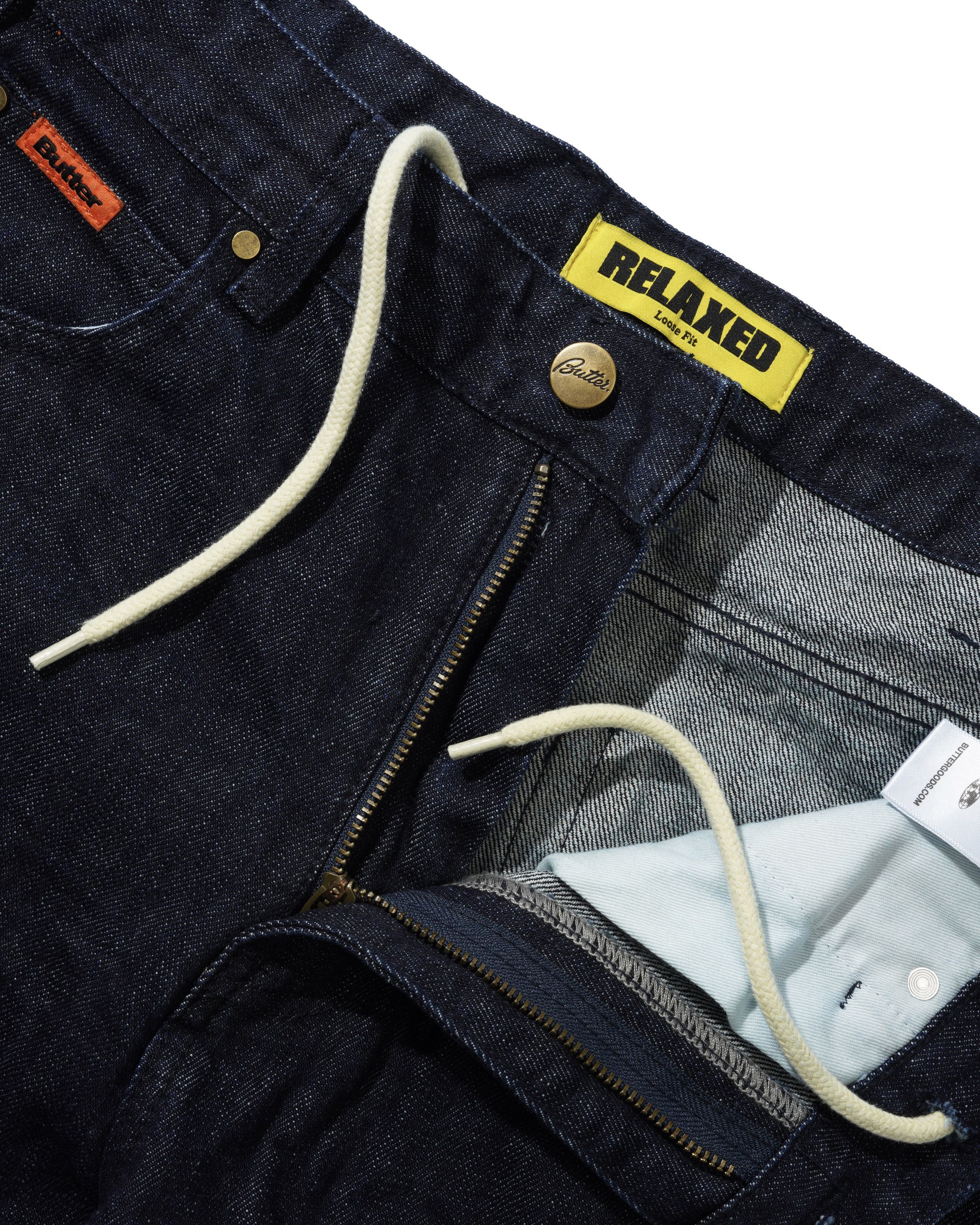Butter Goods Relaxed Denim Jeans – Selvedge Blue