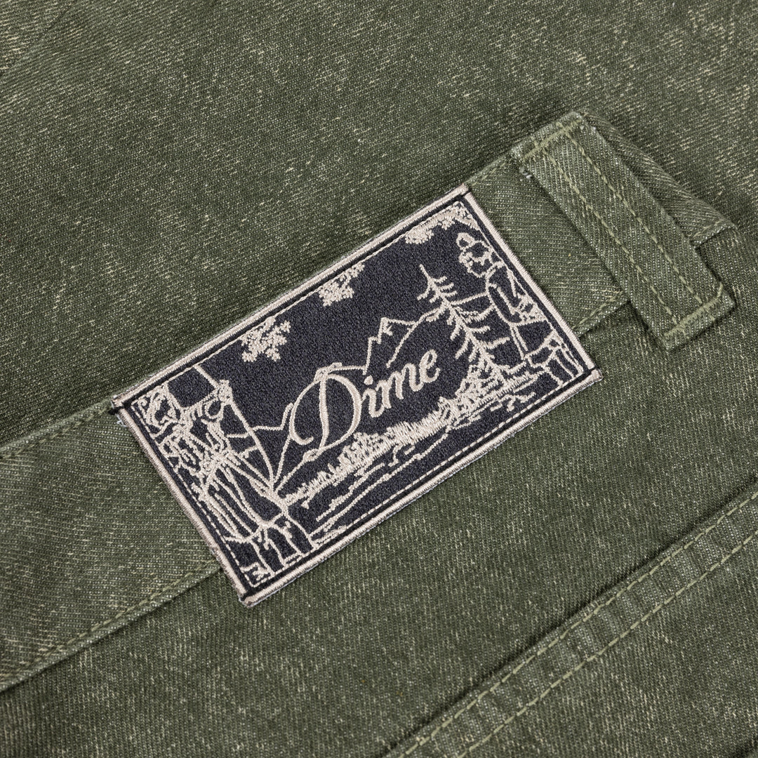 Dime MTL Classic Dime Shorts Electric Green
