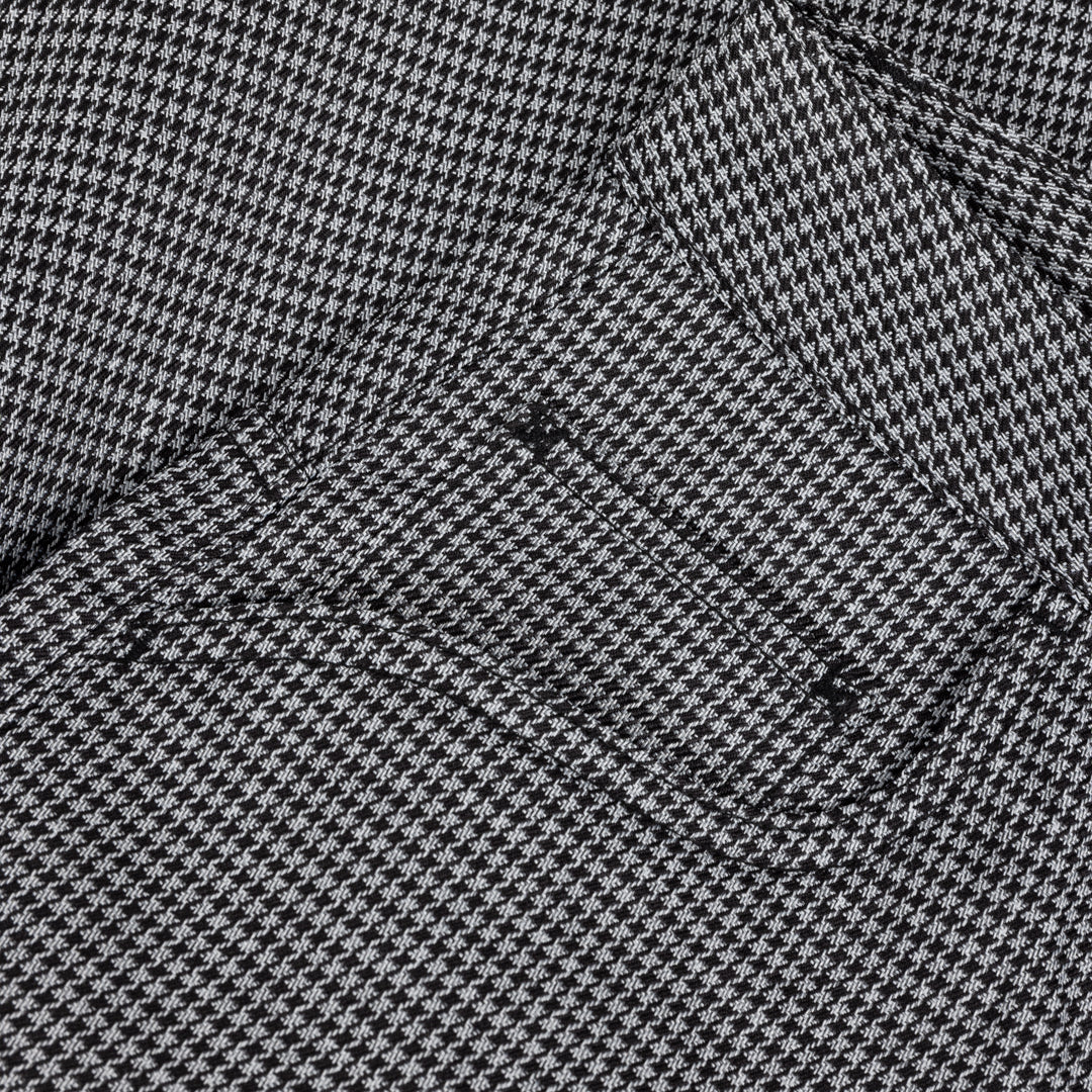 Dime MTL Baggy Houndstooth Shorts Grey