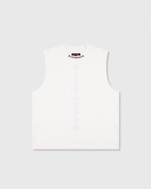 Pleasures Sorrow Sleeveless Shirt White — Pleasures | Gallery Streetwear