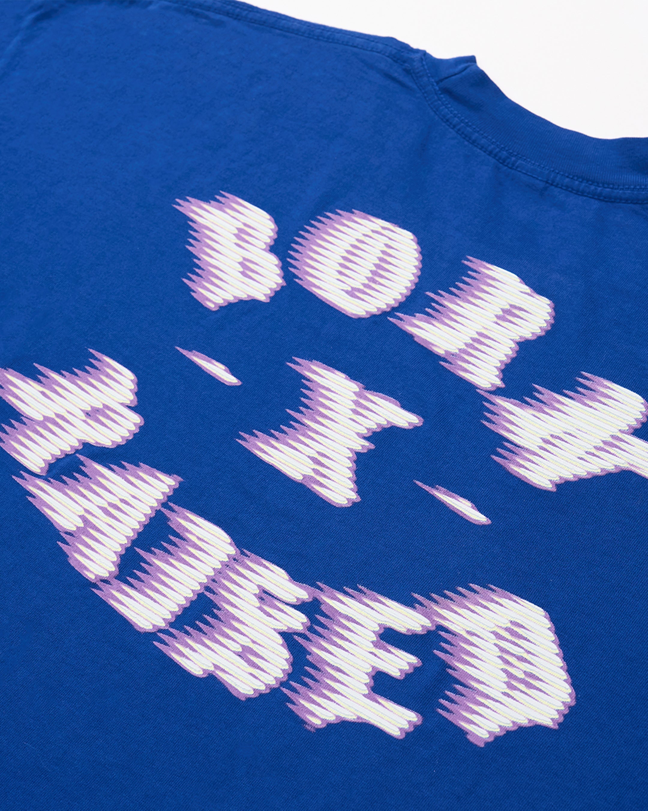 Born X Raised Speed Rocker Tee - Blue - detail