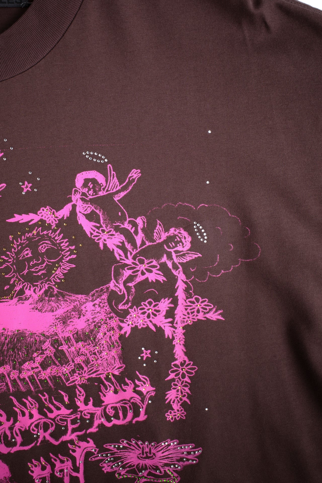 Jungles Jungles Already in Heaven Tee Brown/Pink