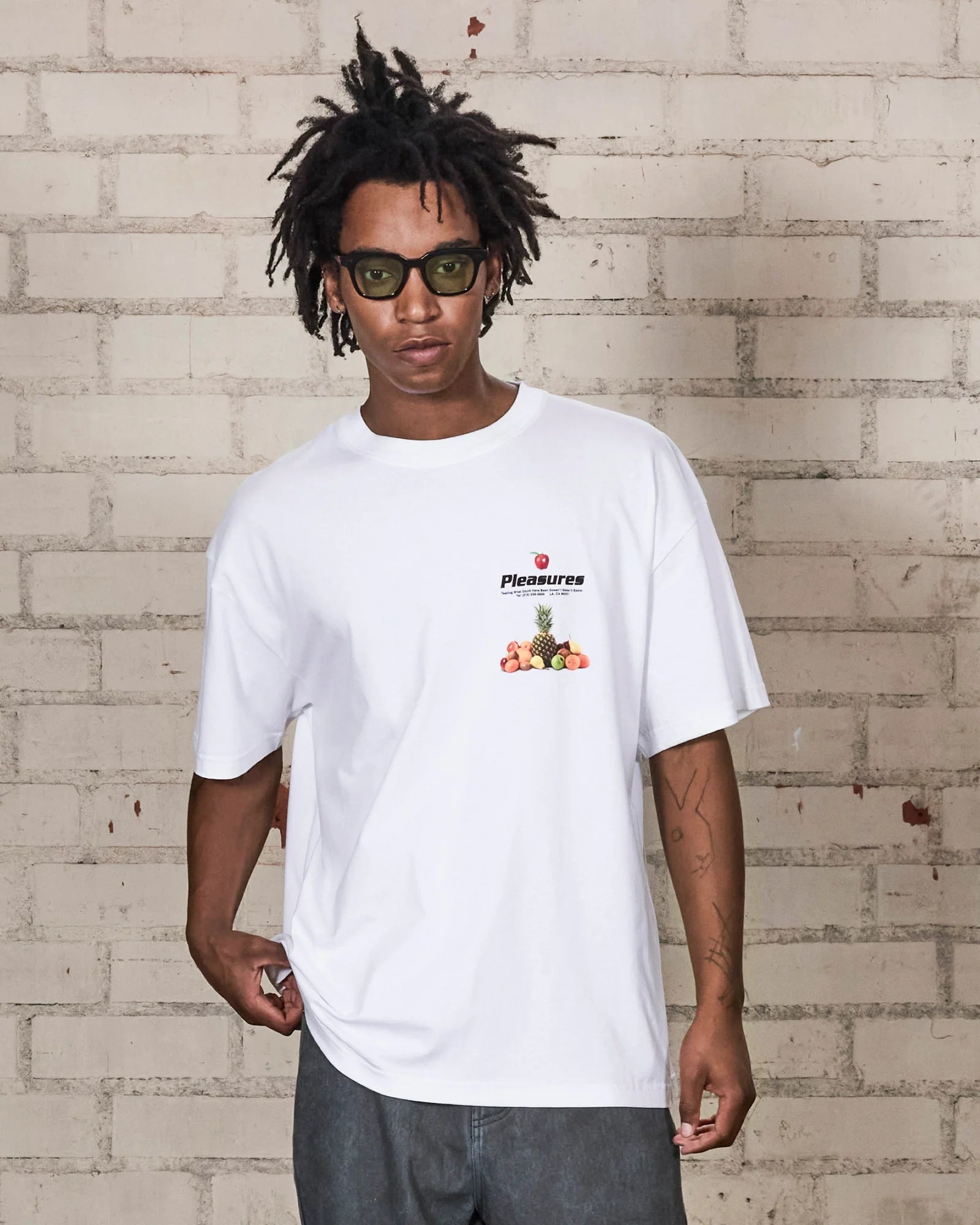 Pleasures Delivery T-Shirt White