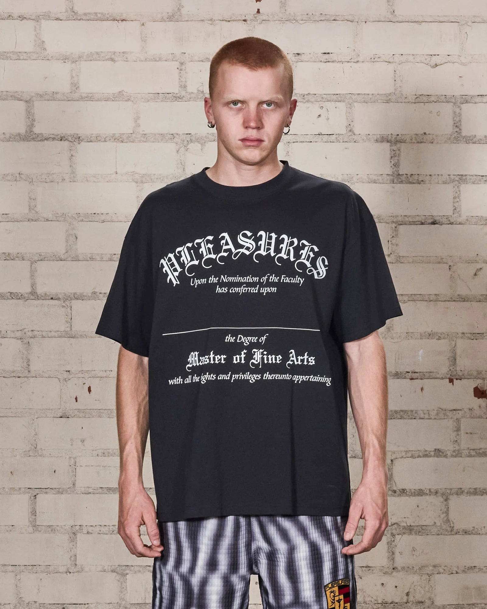 Pleasures Degree T-Shirt Black