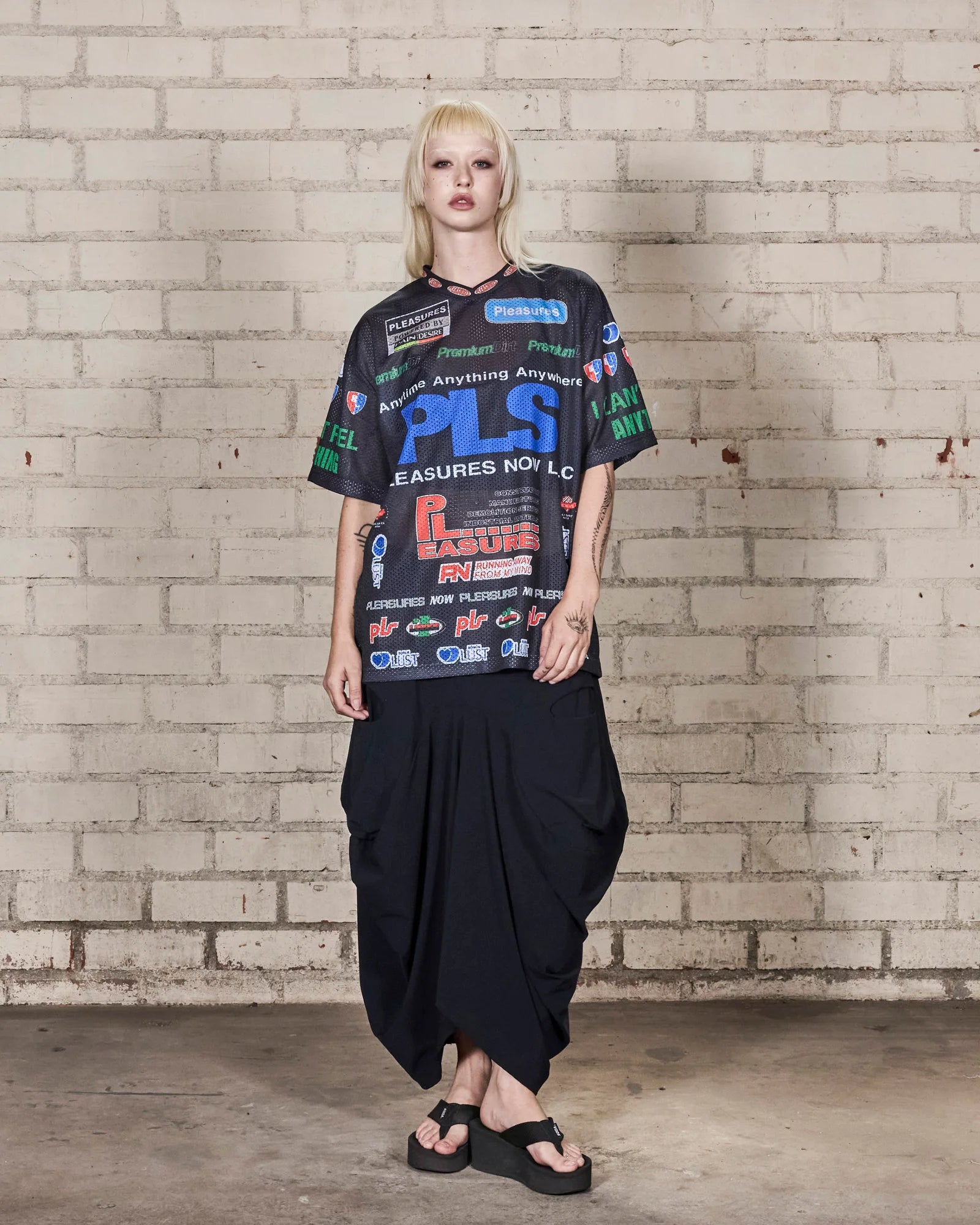 Pleasures Oral Mesh Shirt