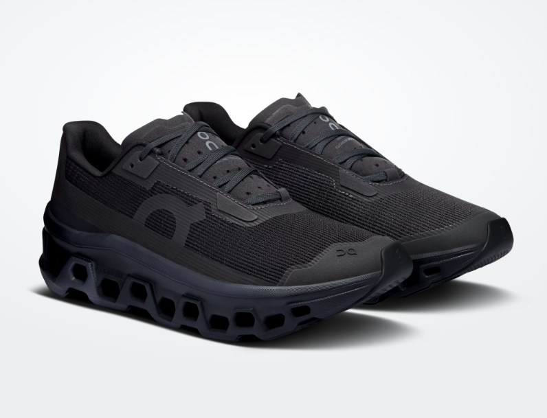 On Women's Cloudmonster Void Shoes - Black