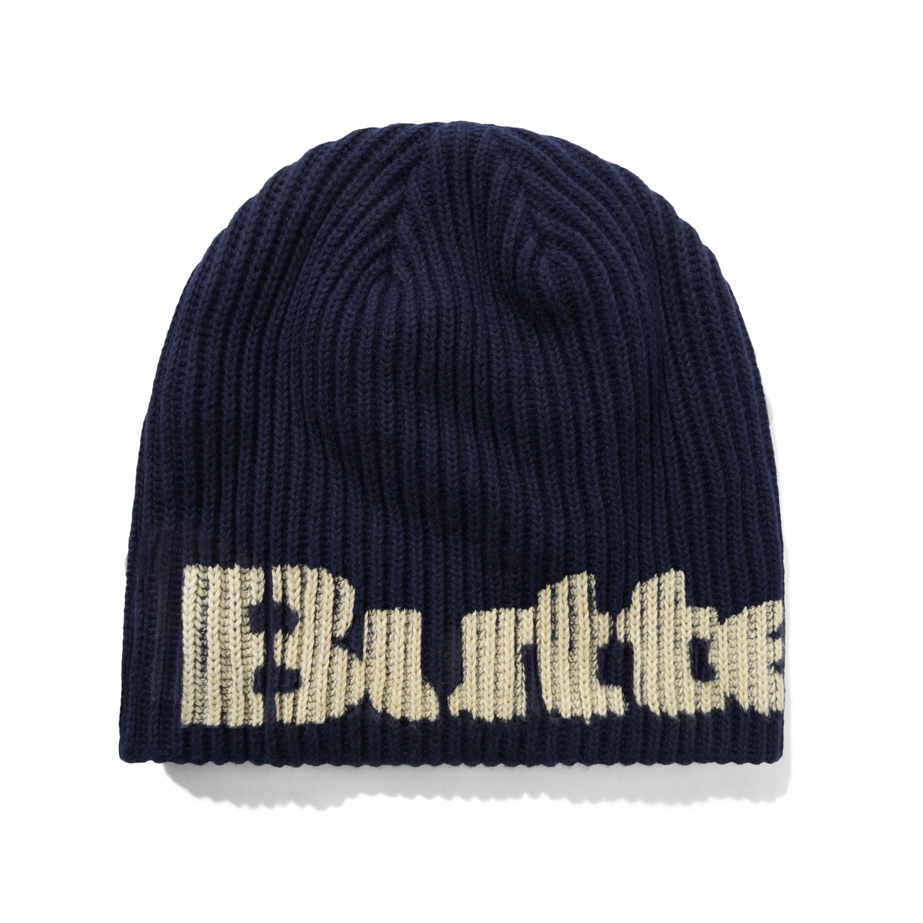 Butter Goods Stencil Skully Beanie – Navy