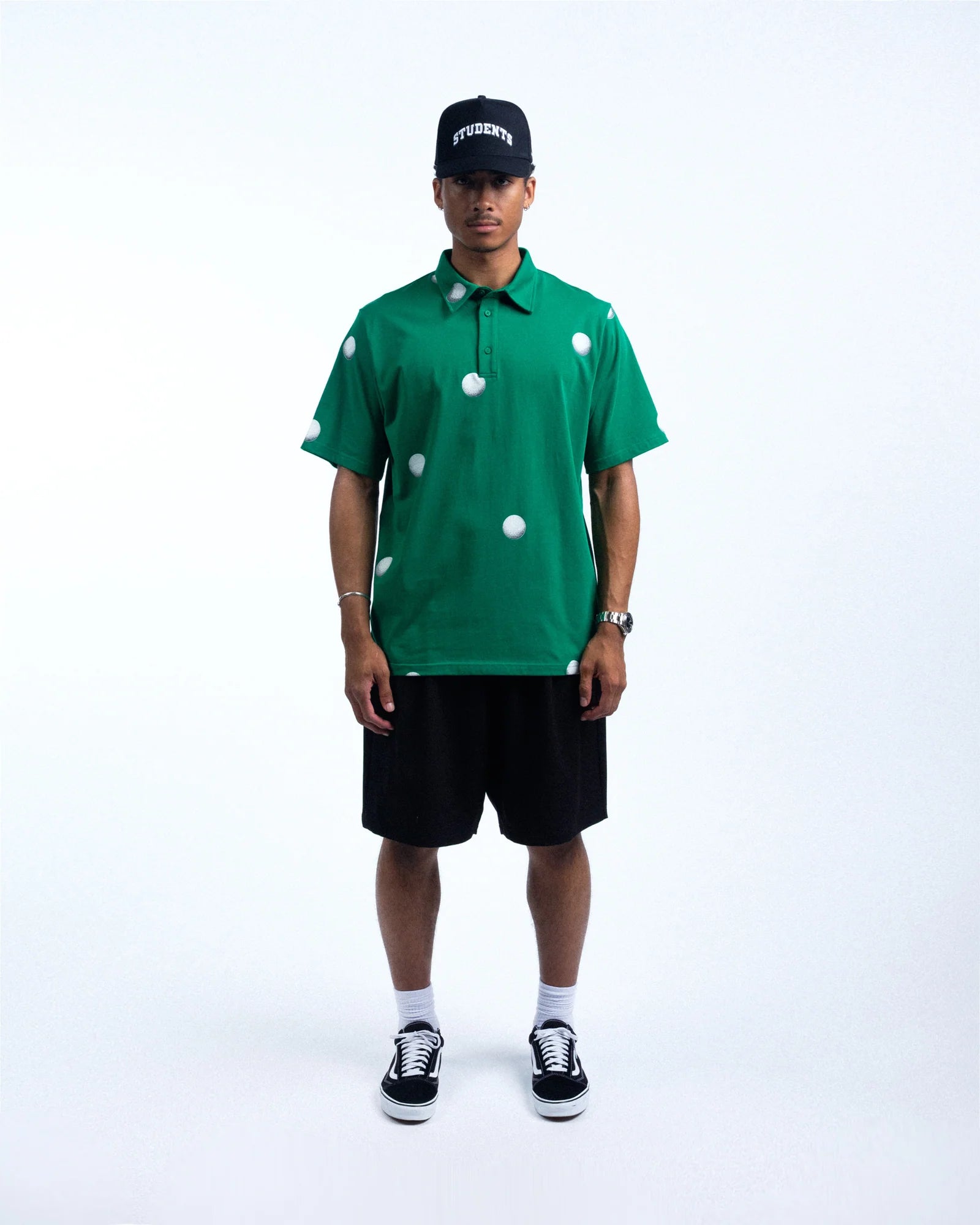 Students Golf Filhurst S/S Polo Green