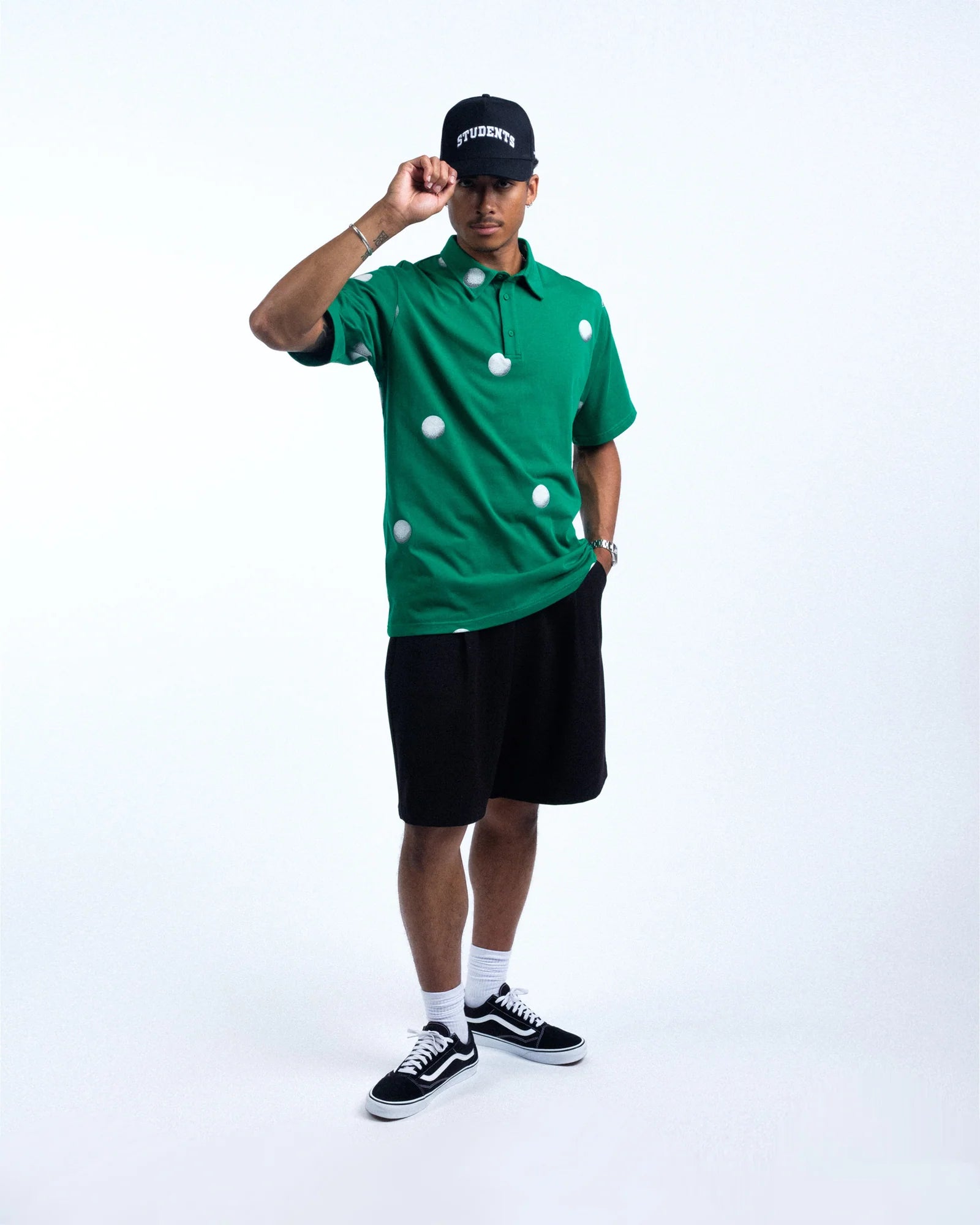 Students Golf Filhurst S/S Polo Green