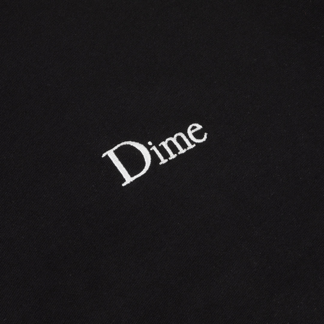 Dime MTL Small Logo LS Shirt - Black
