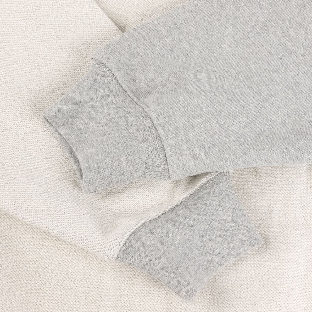 Dime MTL | Reverse French Terry Zip Hoodie – Grey