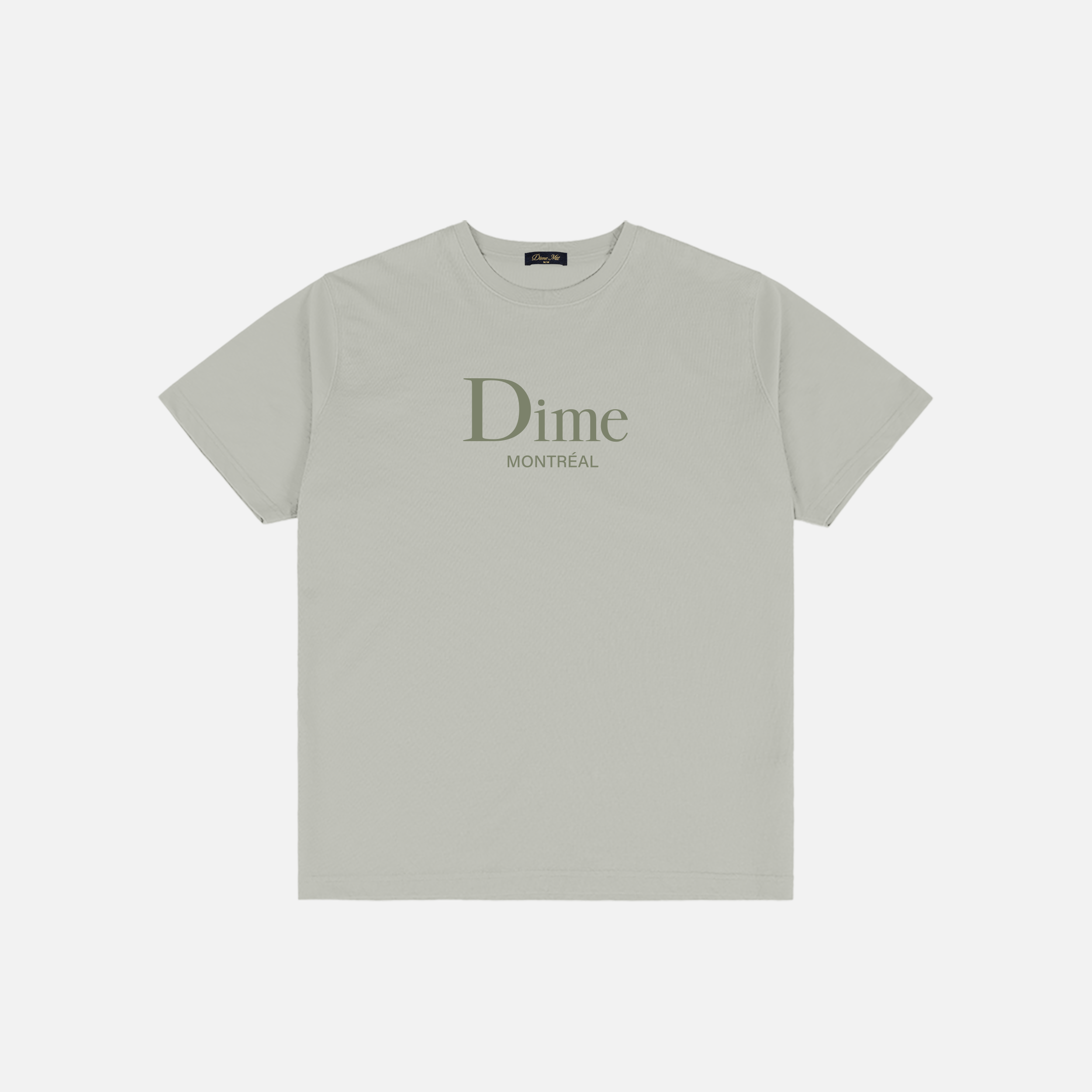 Dime MTL Classic Dime Mtl T-Shirt Iron — product shot
